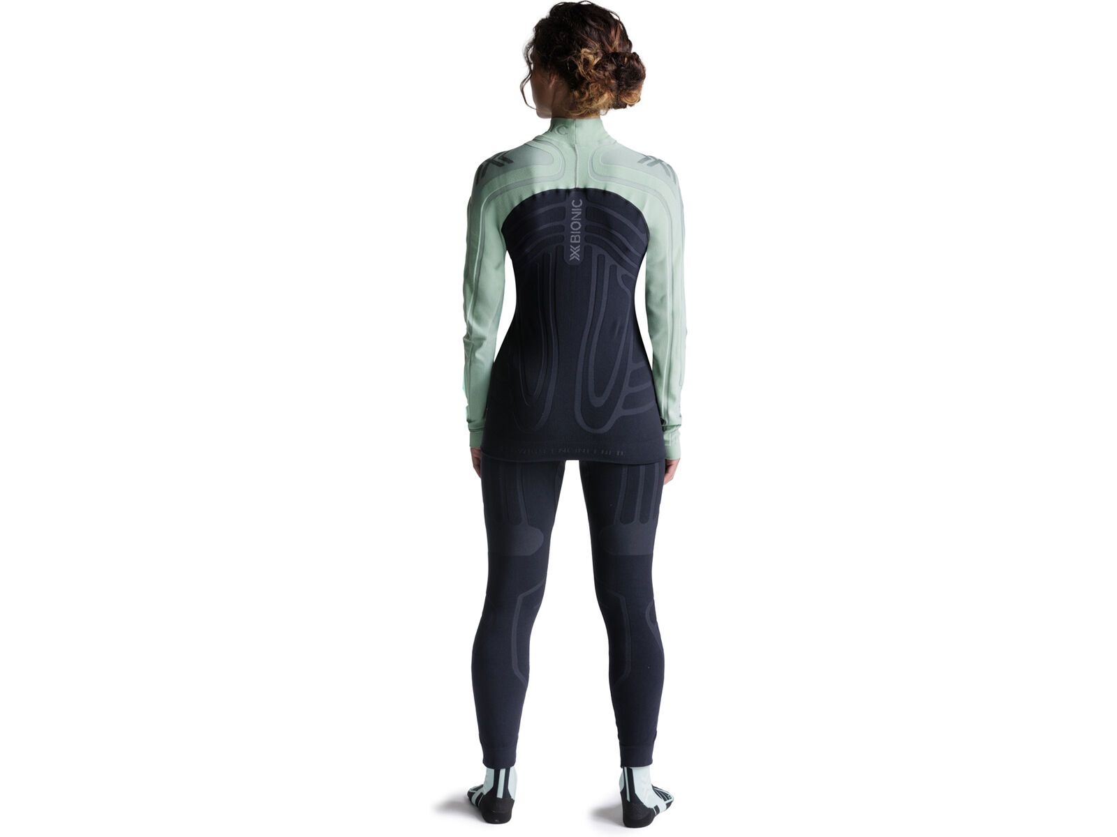 X-Bionic Heatloop Shirt LS Wmn, digital lime/x black | Bild 5