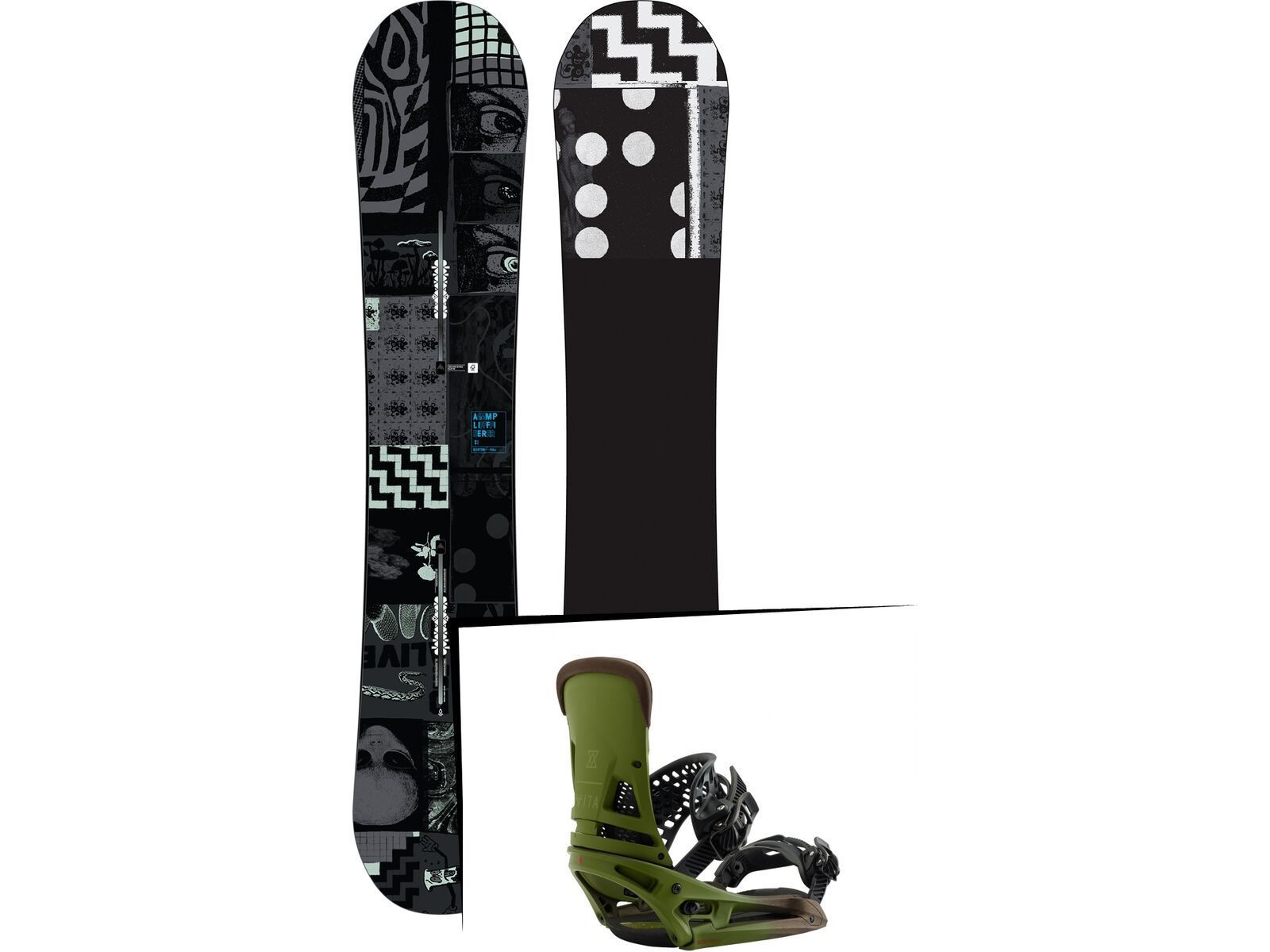 Set: Burton Amplifier 2019 +  Malavita EST (2218372S) | Bild 1