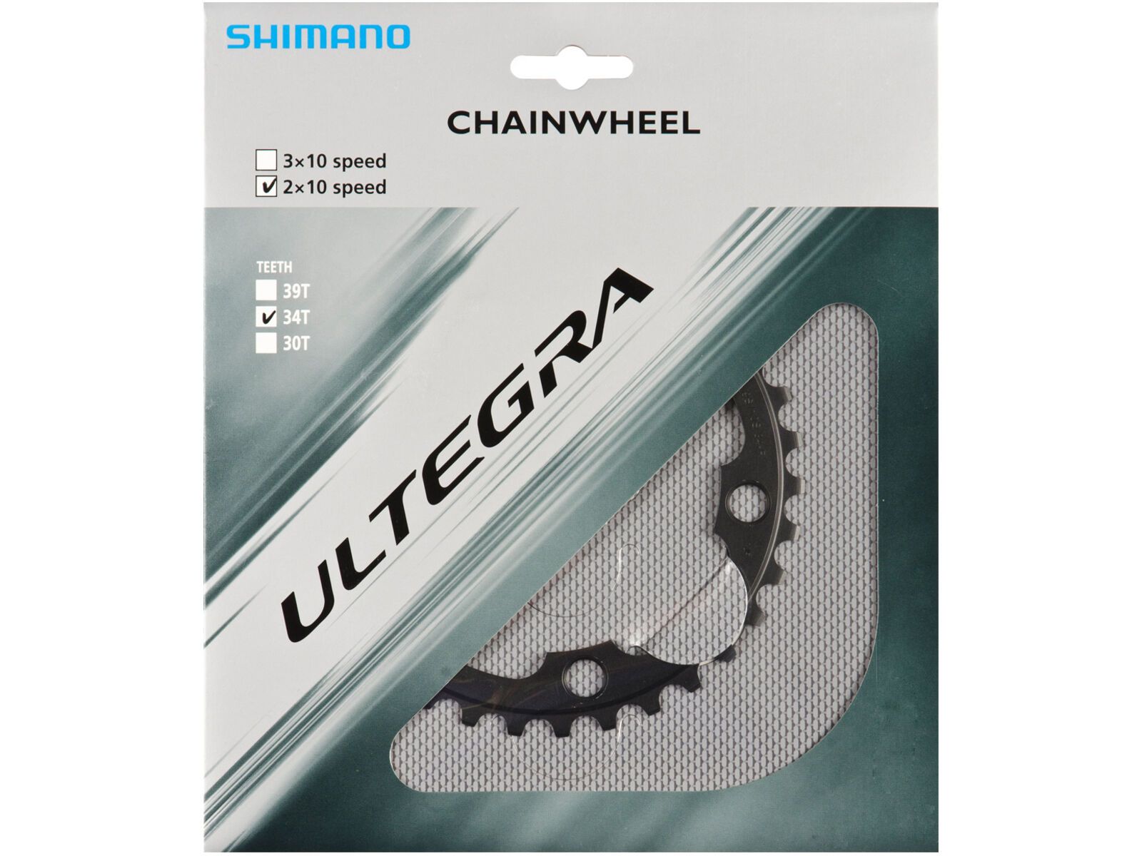 Shimano Kettenblätter Ultegra FC-6750 - 2x10 Compact, grau | Bild 1