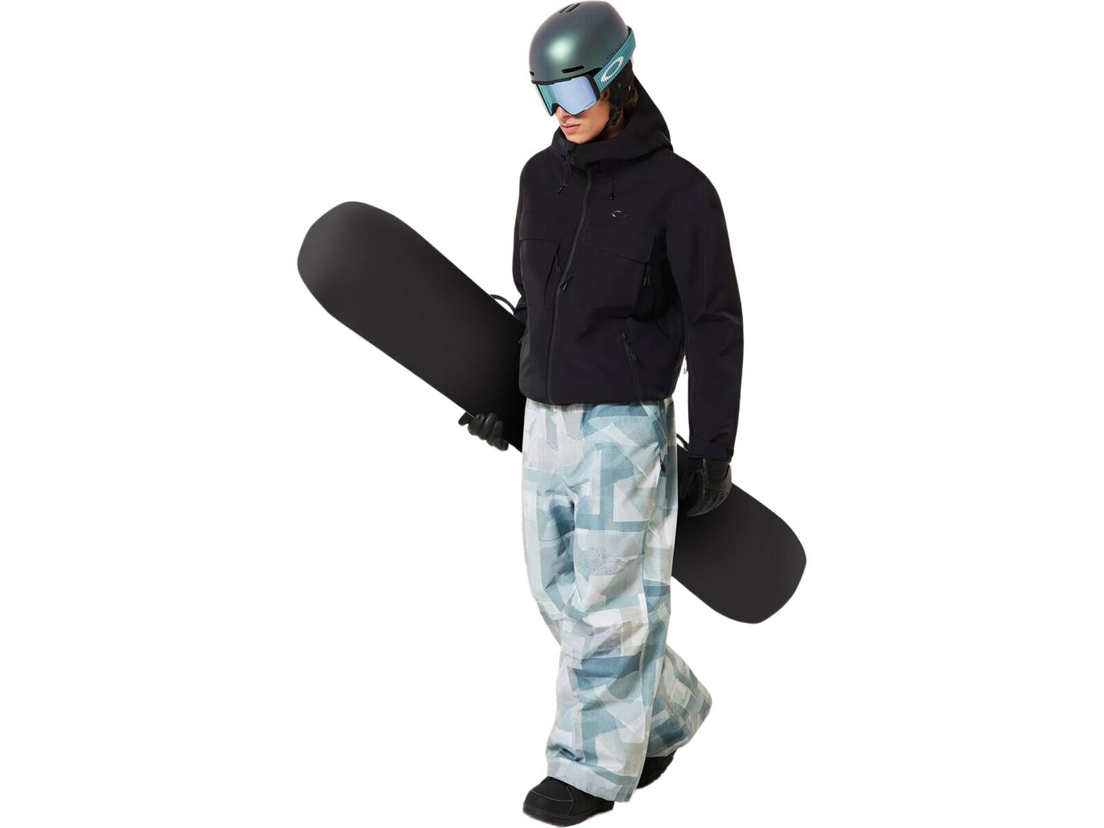 Oakley Channel Shell Pant, mountain camo green | Bild 8