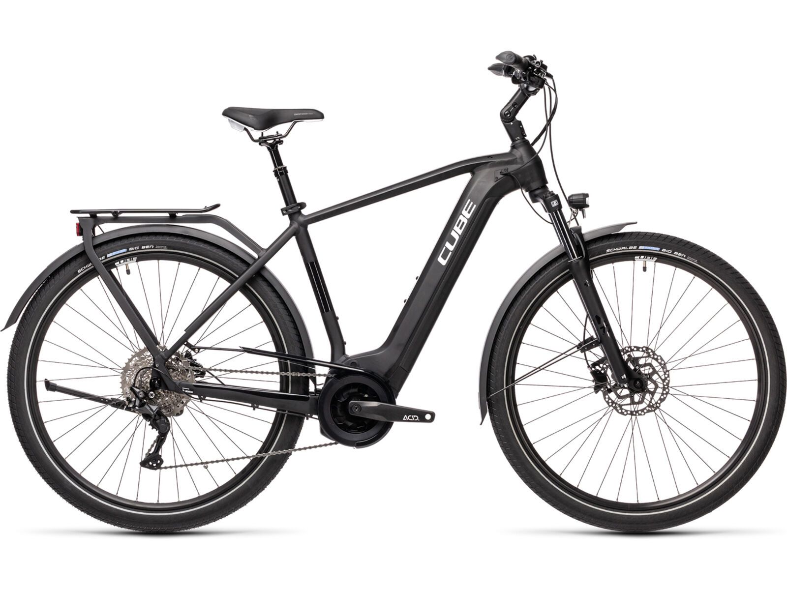 Cube Touring Hybrid Pro 625, black´n´white | Bild 1