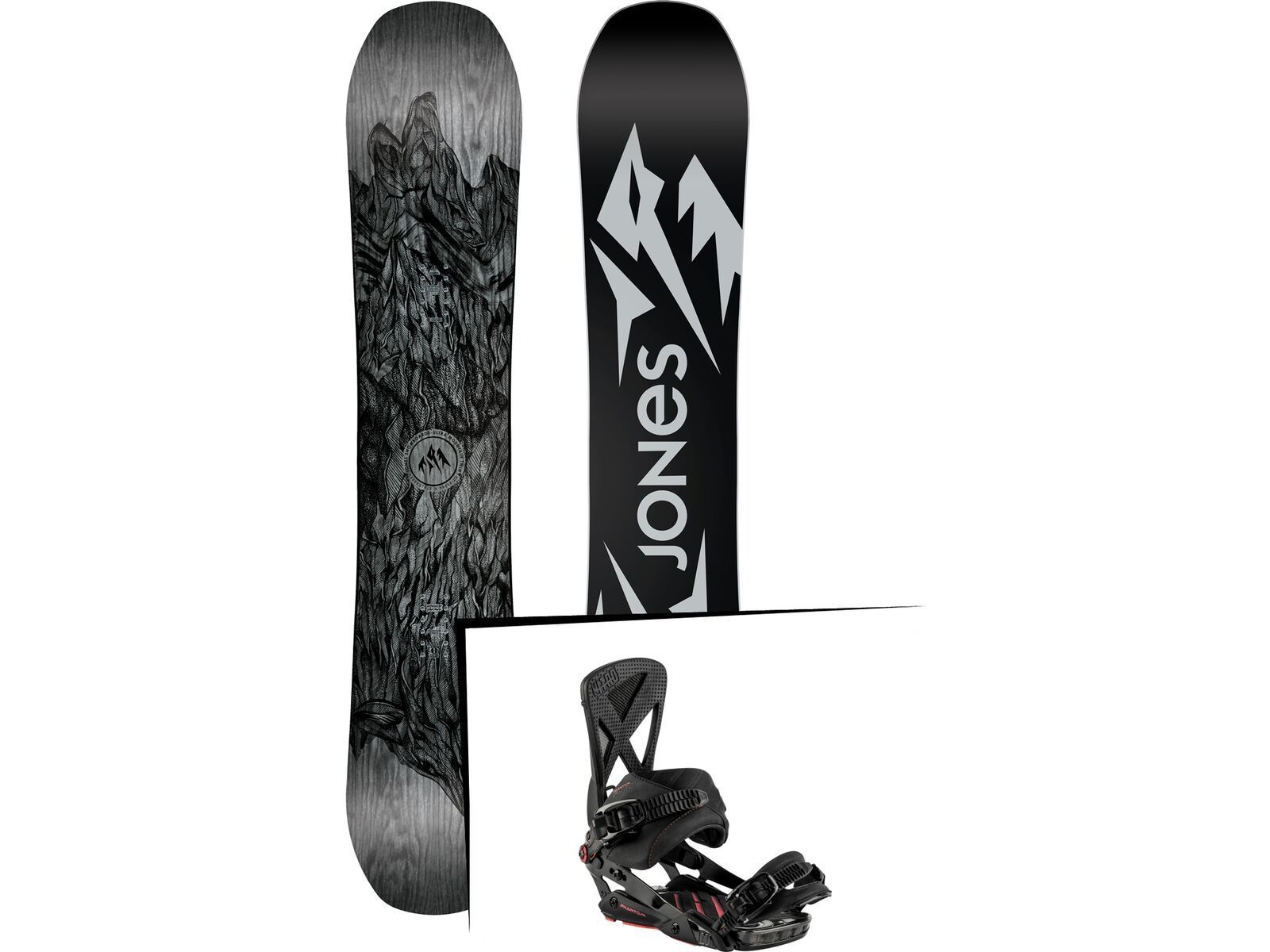 Set: Jones Ultra Mountain Twin 2019 + Nitro Phantom Carver (1944072S) | Bild 1
