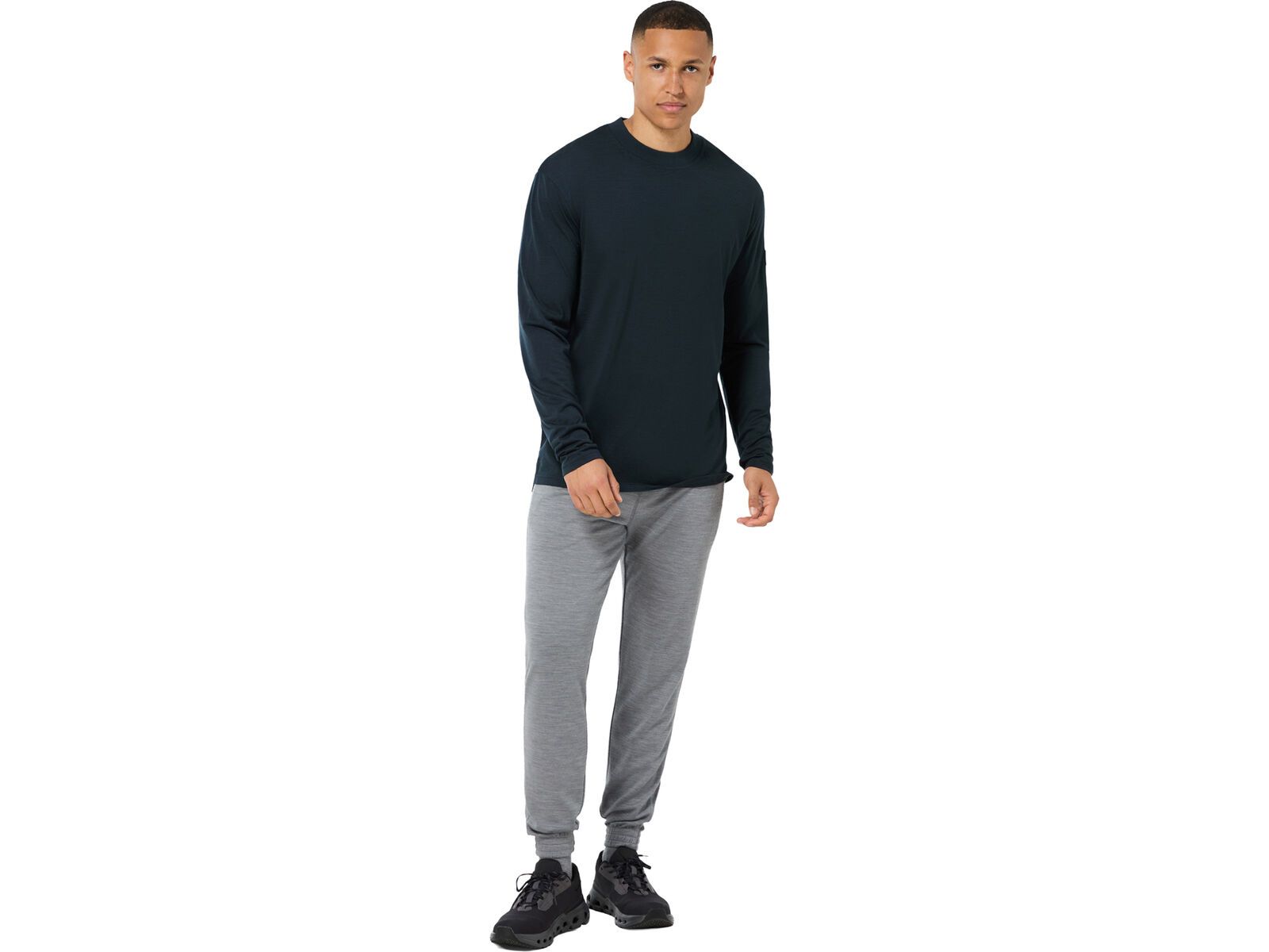 super.natural M Casual Rib Bio J LS, blueberry | Bild 3