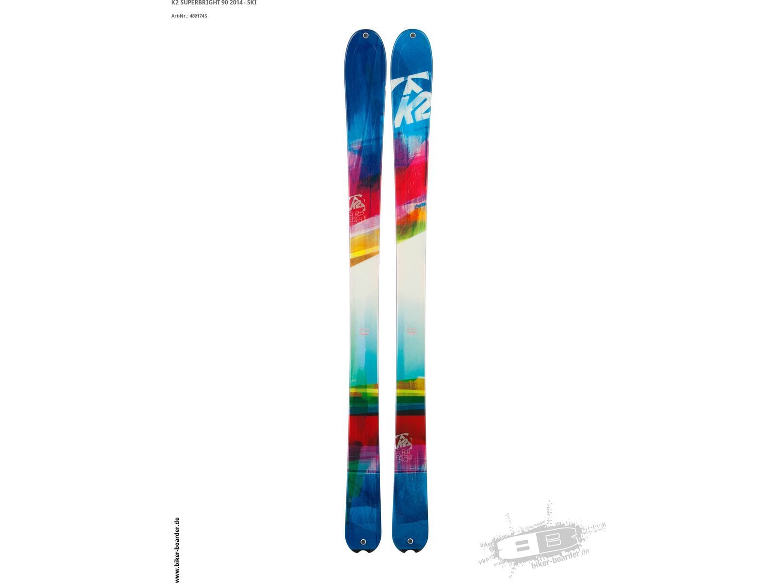 K2 SKI Set: SuperBright 90 2014 + Marker Duke EPF 16 | Bild 2