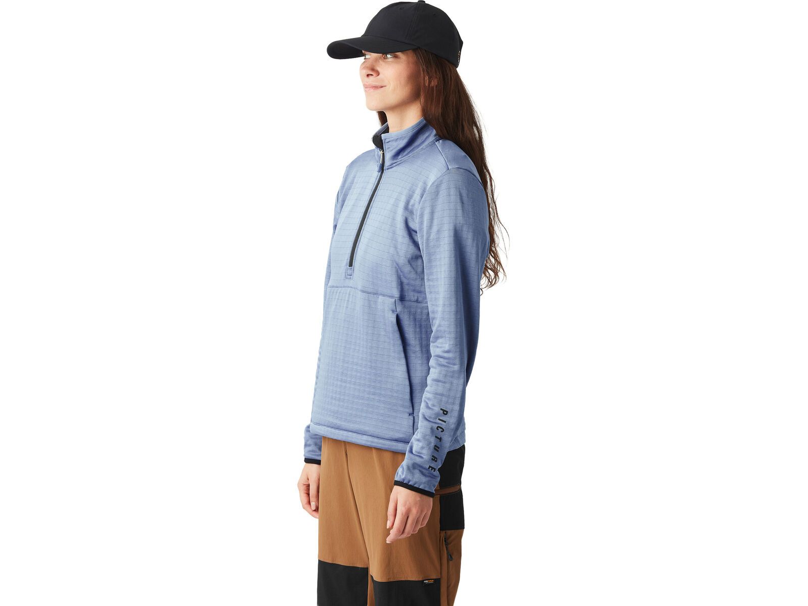 Picture Bake W 1/4 Grid Fleece, stonewash | Bild 3
