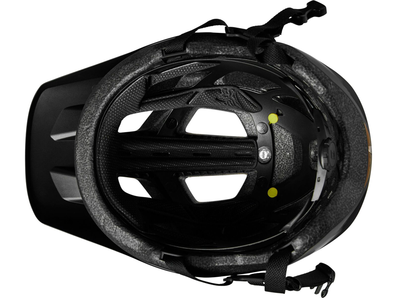 Fox Youth Mainframe Helmet, black/gold | Bild 4