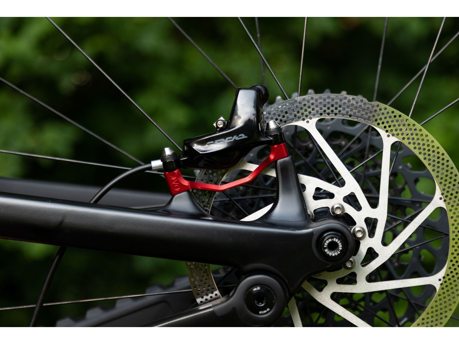 OAK Components Plasmadapt Bremsadapter PM +23 mm, red | Bild 2