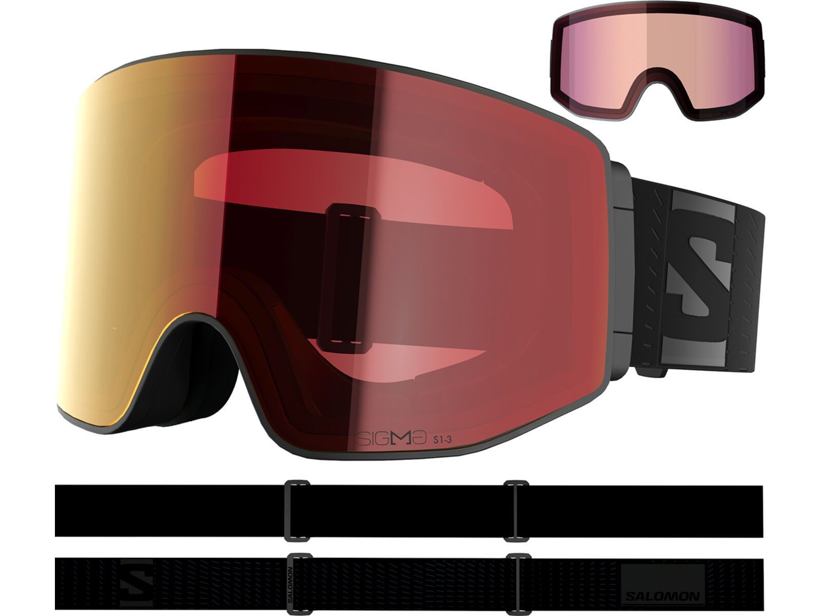 Salomon Sentry Prime + WS, Sigma Photochromic Poppy Red / black | Bild 5