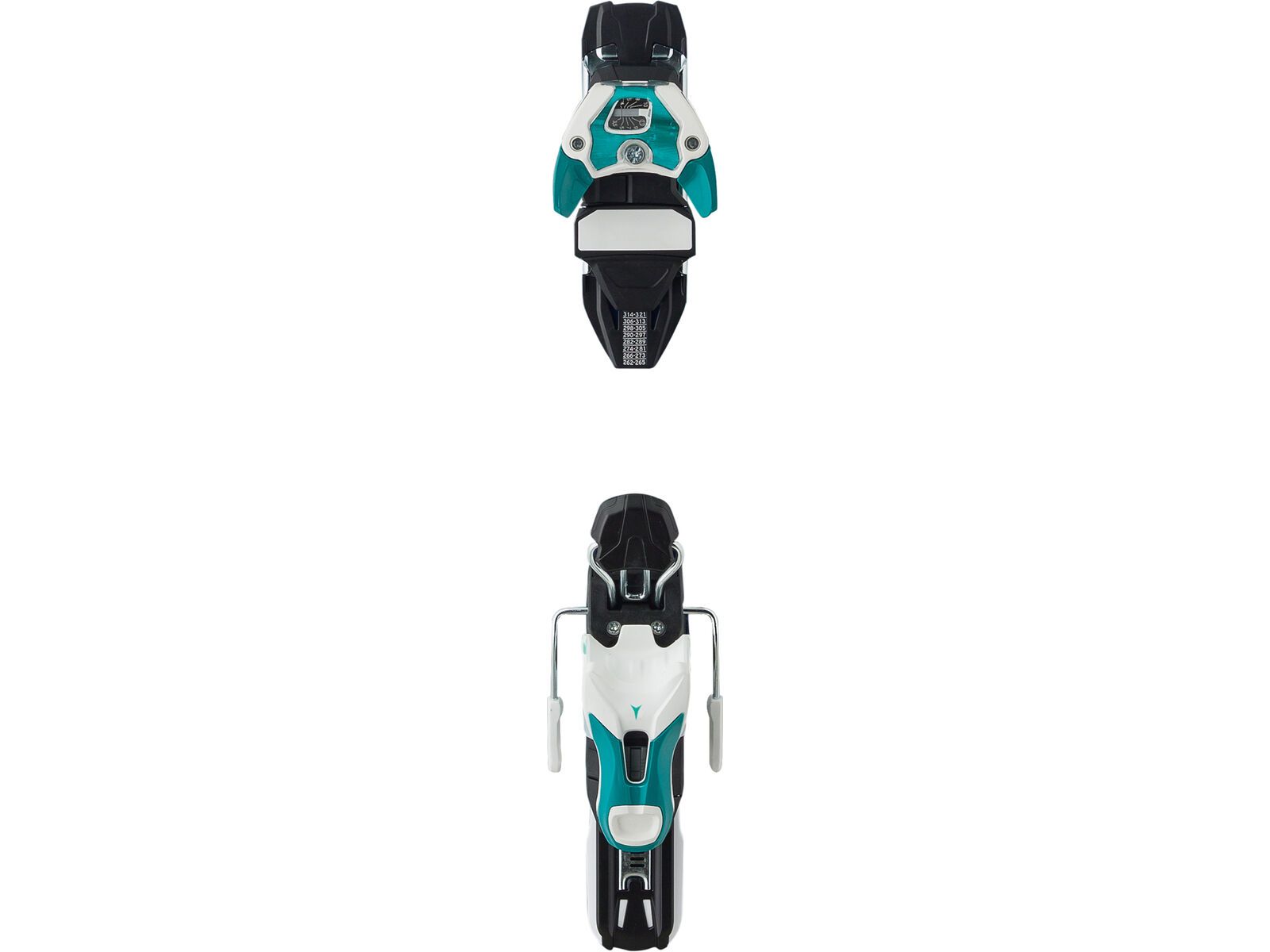 Set: Line Future Spin 2016 + Atomic Warden 11 DT 90 mm, white/mint - Skiset | Bild 3