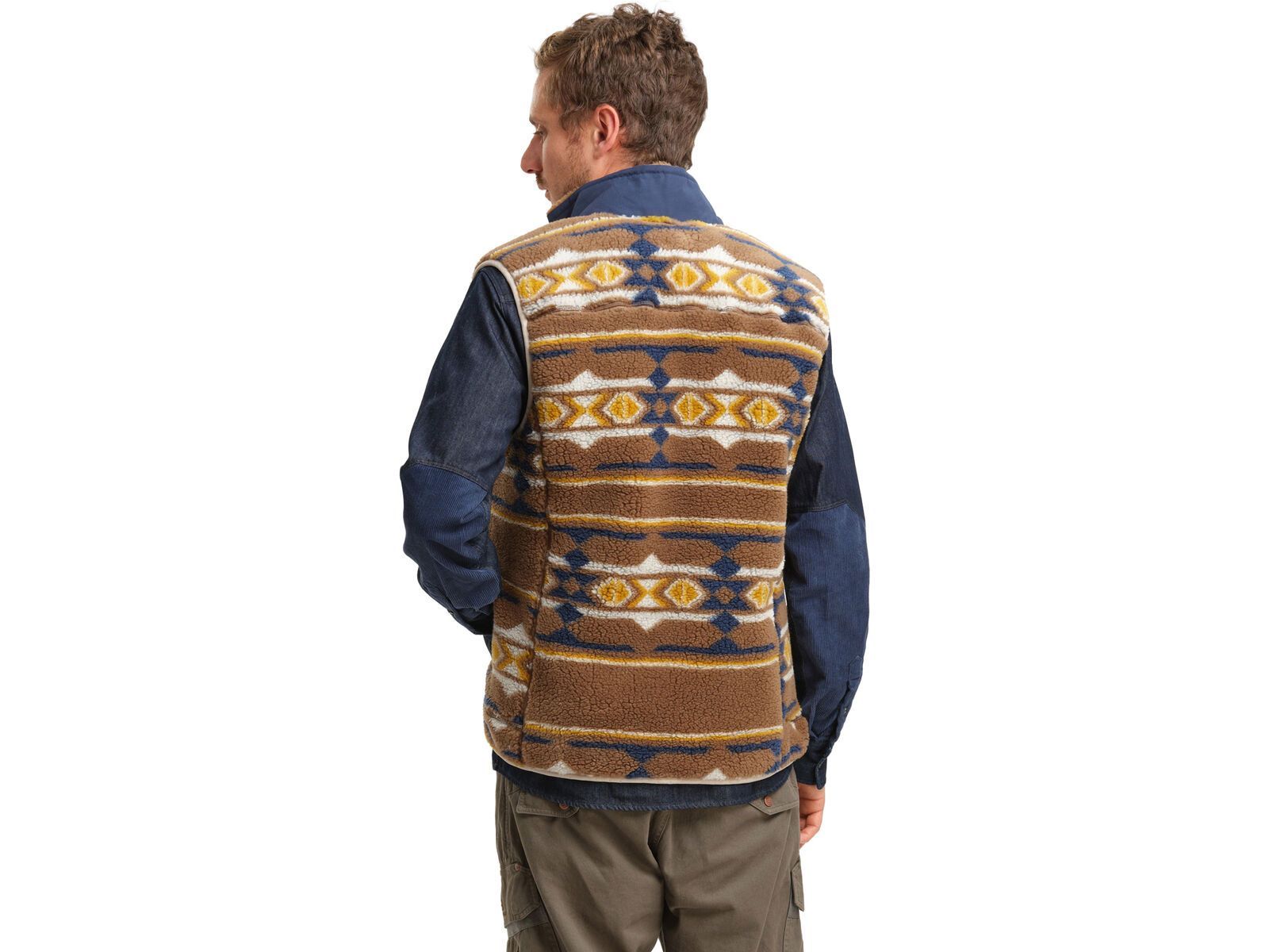 Elevenate Men's Glacier Pile Vest, kelim | Bild 3