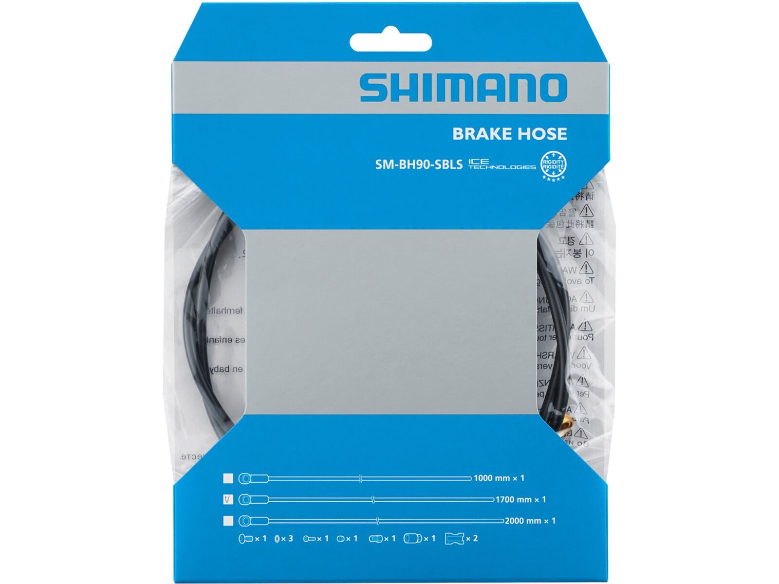 Shimano Deore XT SM-BH90-SBLS - 1.700 mm, schwarz | Bild 1