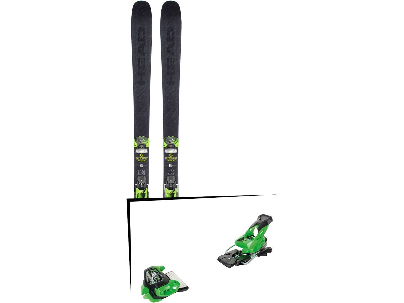 Set: Head Kore 93 2019 + Tyrolia Attack² 16 GW green | Bild 1