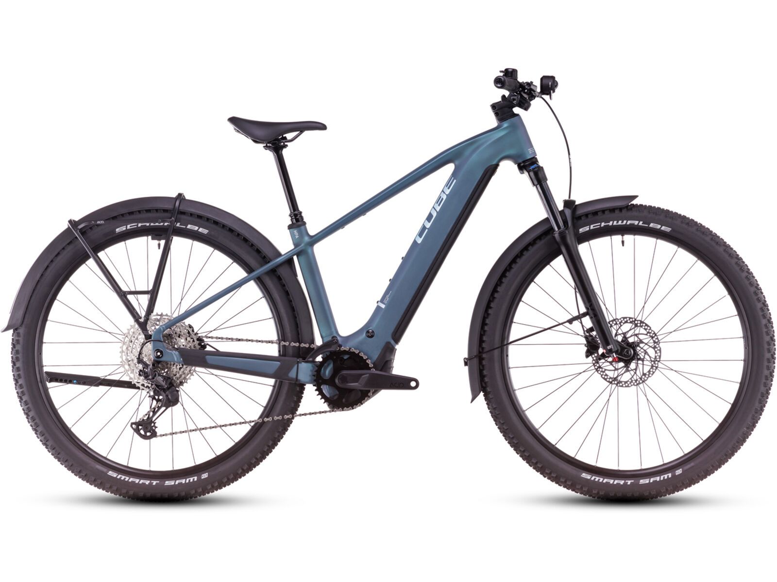 Cube Reaction Hybrid Pro 800 Allroad 27.5, smaragdgrey´n´prism | Bild 1