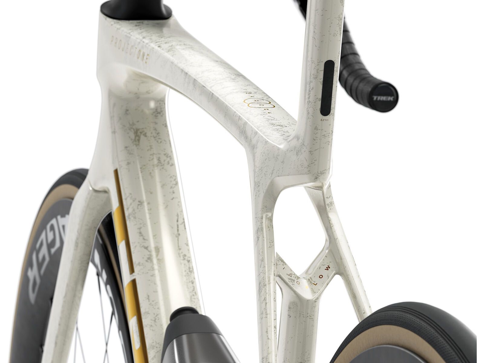 Trek Madone SLR 7 AXS, era white/supernova marble | Bild 4