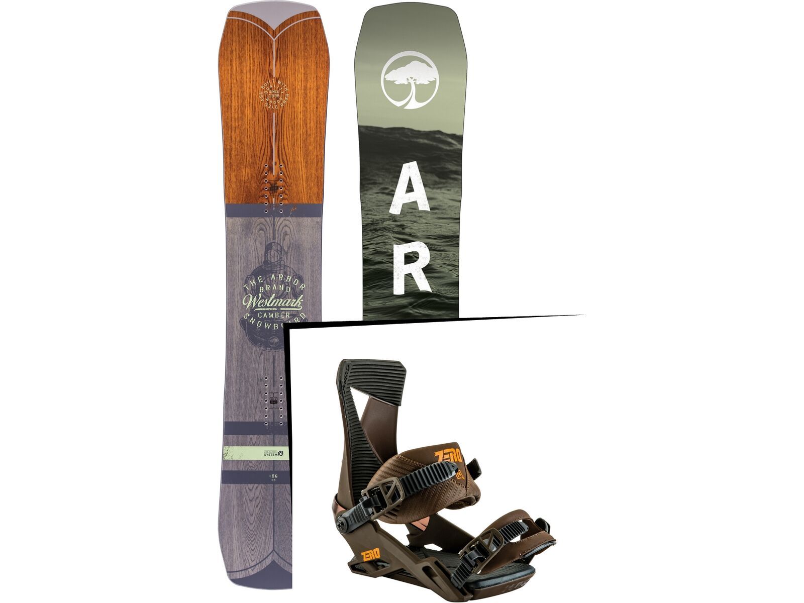 Set: Arbor Westmark Camber 2017 + Nitro Zero (1691294S) | Bild 1