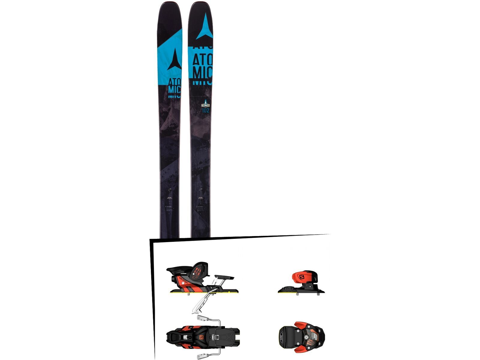 Atomic Set: Automatic 102 2016 + Salomon Warden MNC 13 | Bild 1