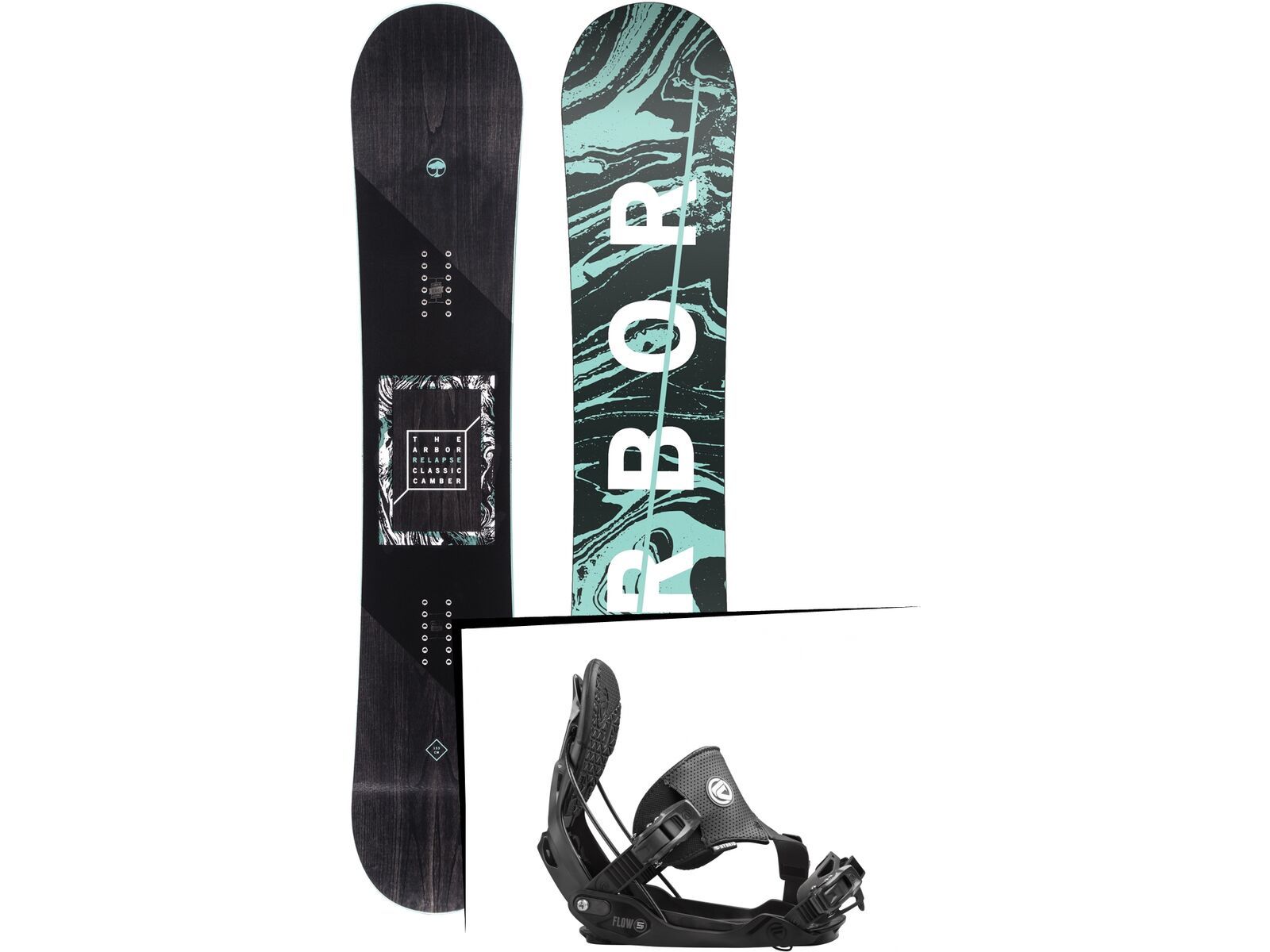 Set: Arbor Relapse 2017 + Flow Five Hybrid (1513184S) | Bild 1