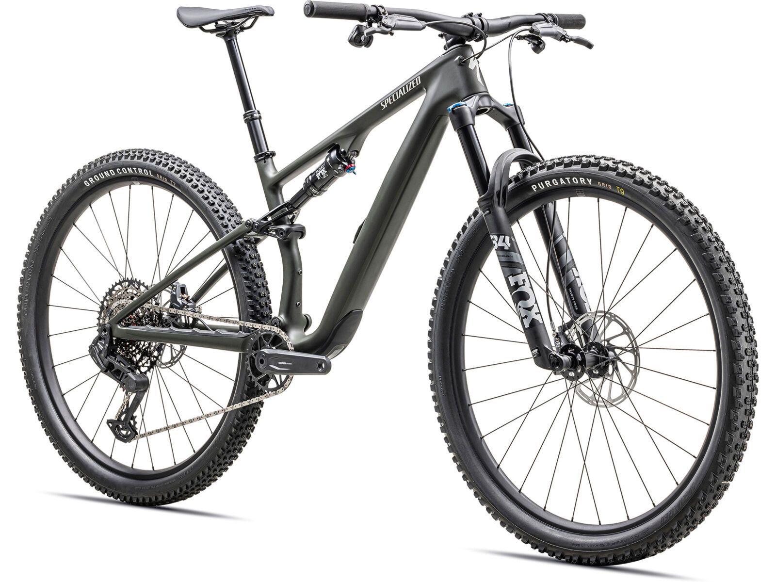 Specialized Epic 8 Evo Comp, dark moss green/dune white | Bild 2