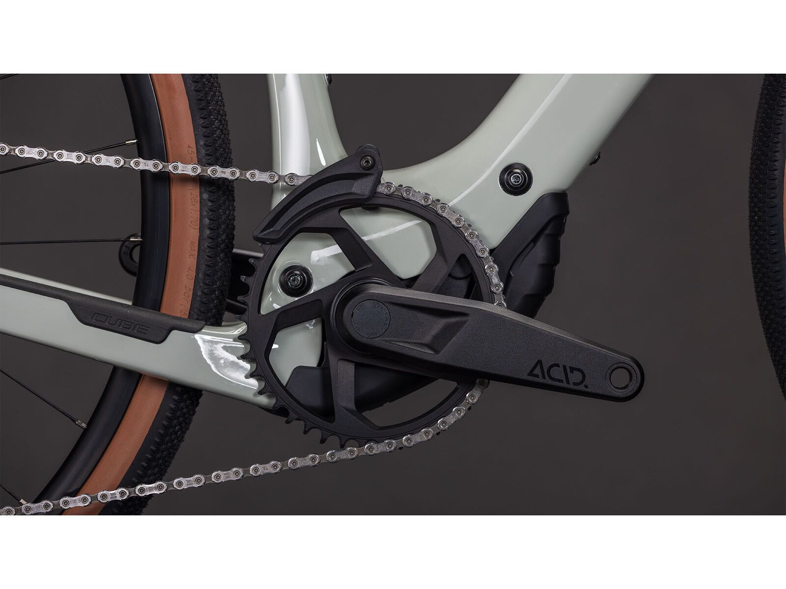 Cube Nuroad Hybrid C:62 Race 400X, reedbeige´n´black | Bild 5