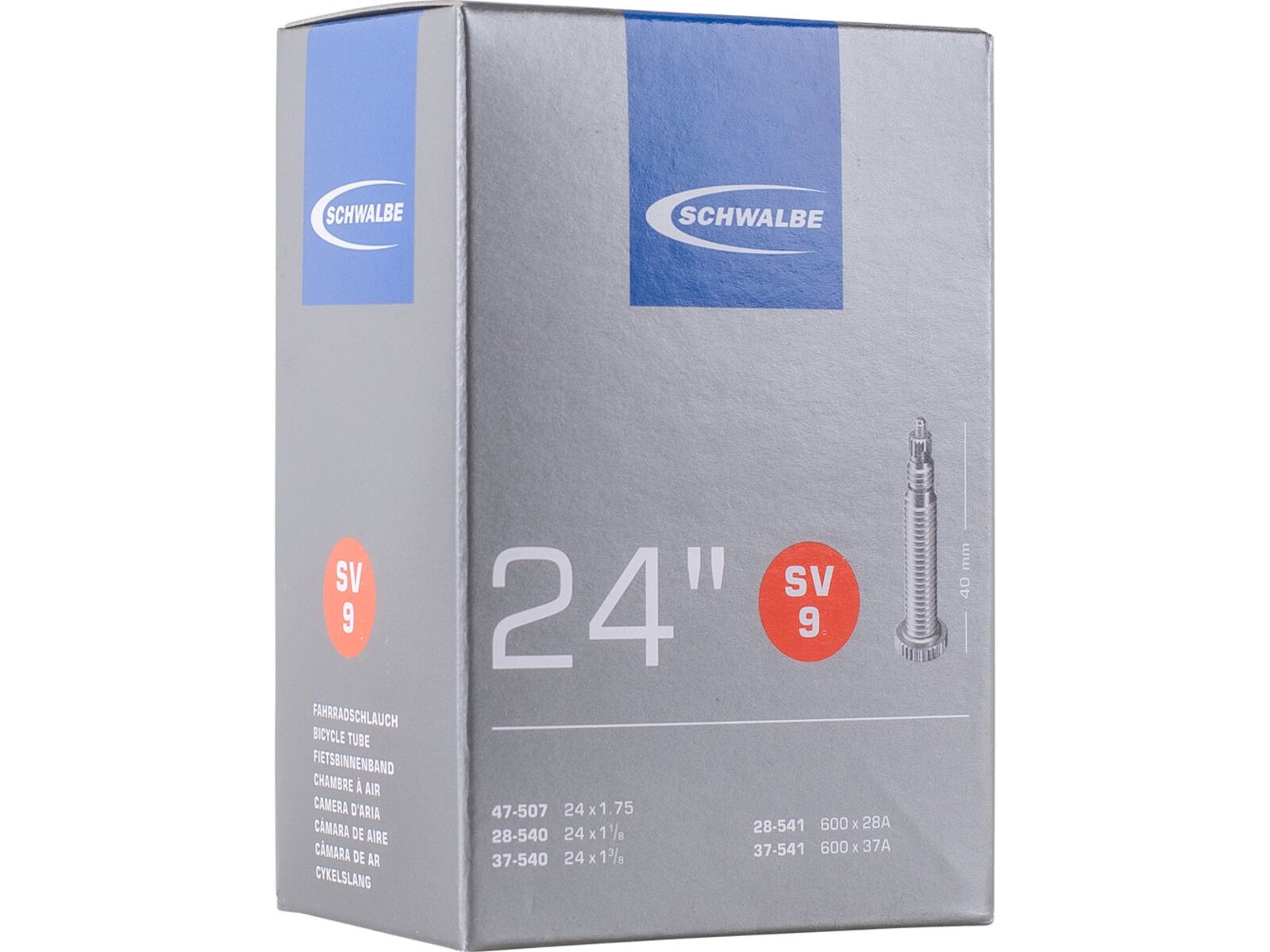 Schwalbe Schlauch SV 9 - 24 x 1.20-1.90 | Bild 1