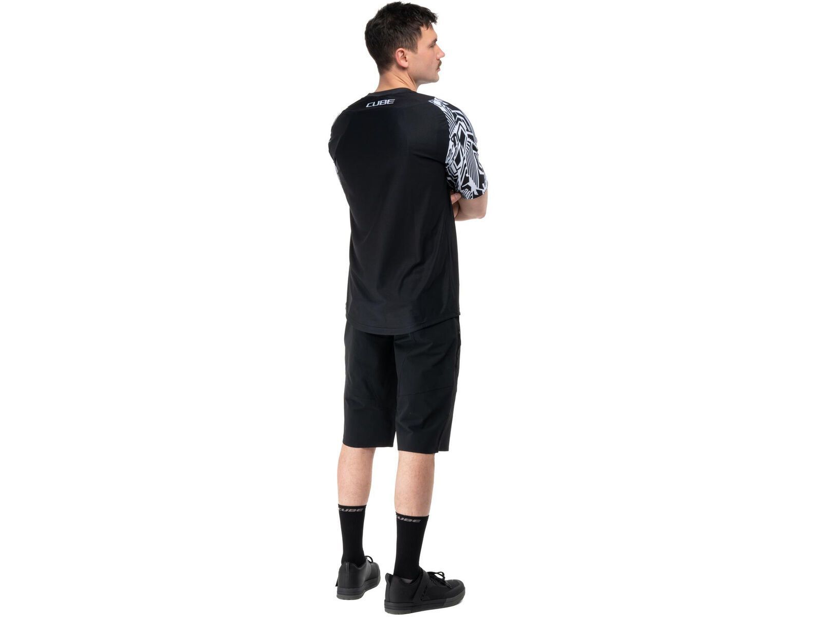 Cube MTB Trikot Razzle Dazzle kurzarm, black´n´white | Bild 8