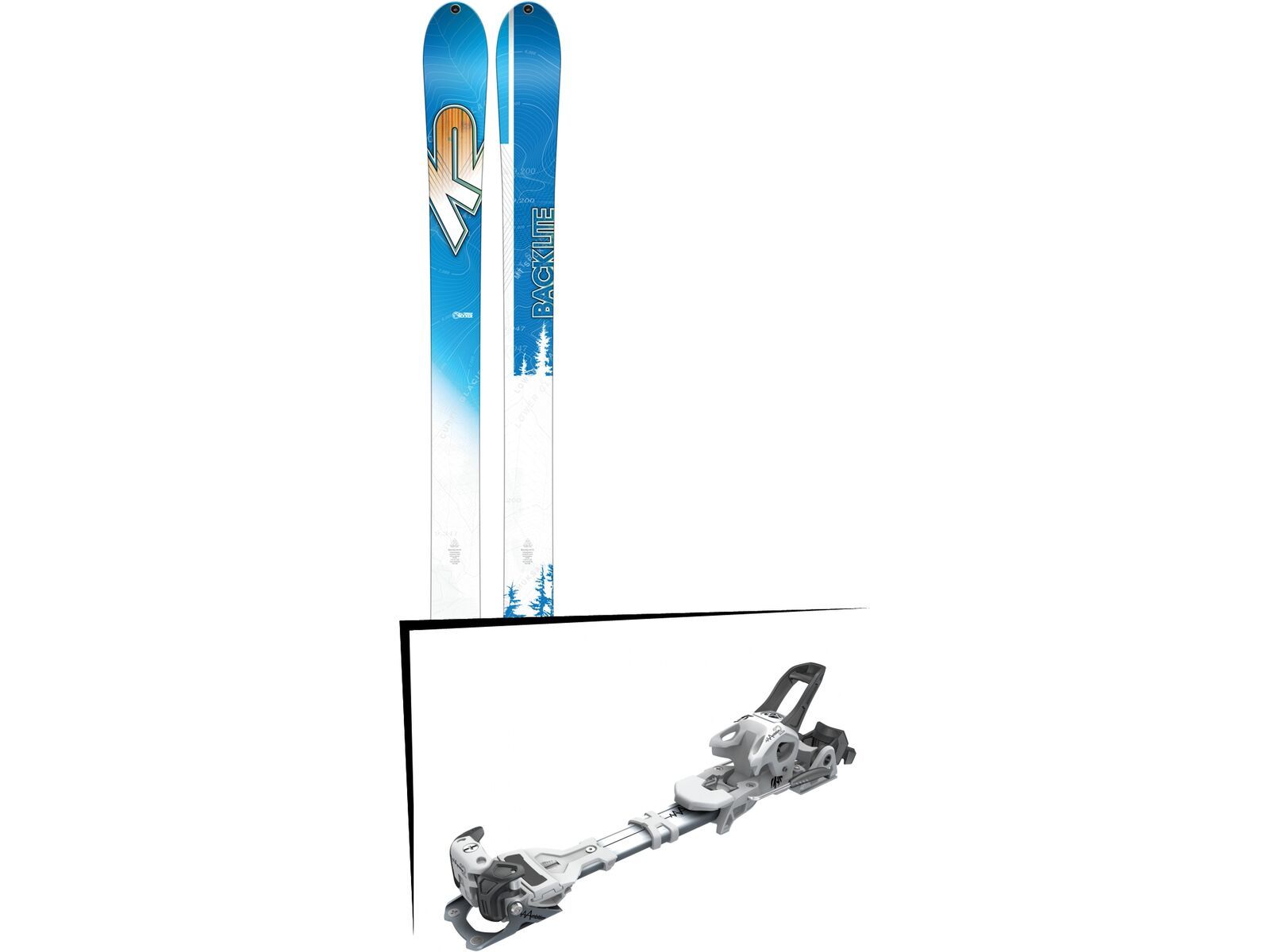Set: K2 SKI Backlite 74 2017 + Tyrolia Ambition 12 (1715203) | Bild 1
