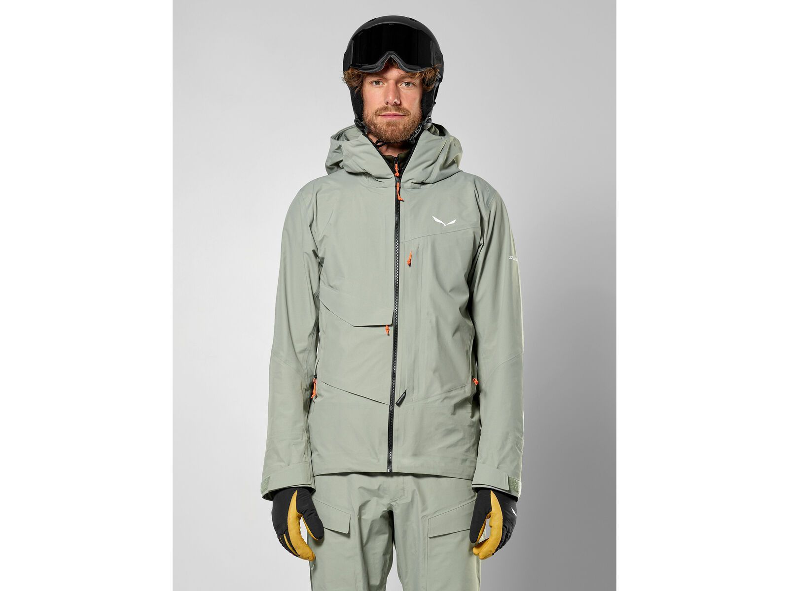Salewa Sella Free 3 Layers Powertex Jacke Herren, shadow | Bild 7