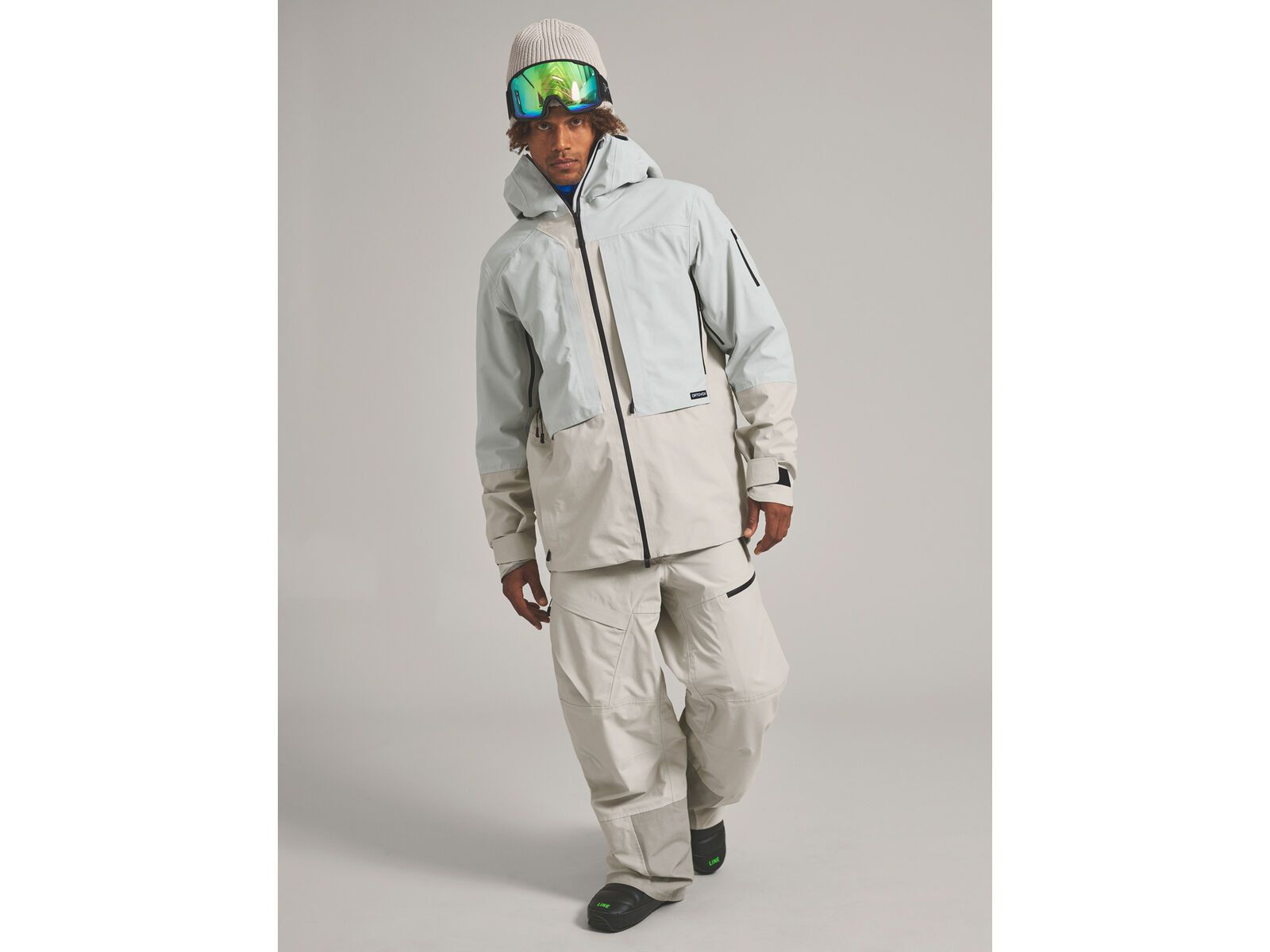 Ortovox Ravine Plus 3L Jacket M, grey ice | Bild 8