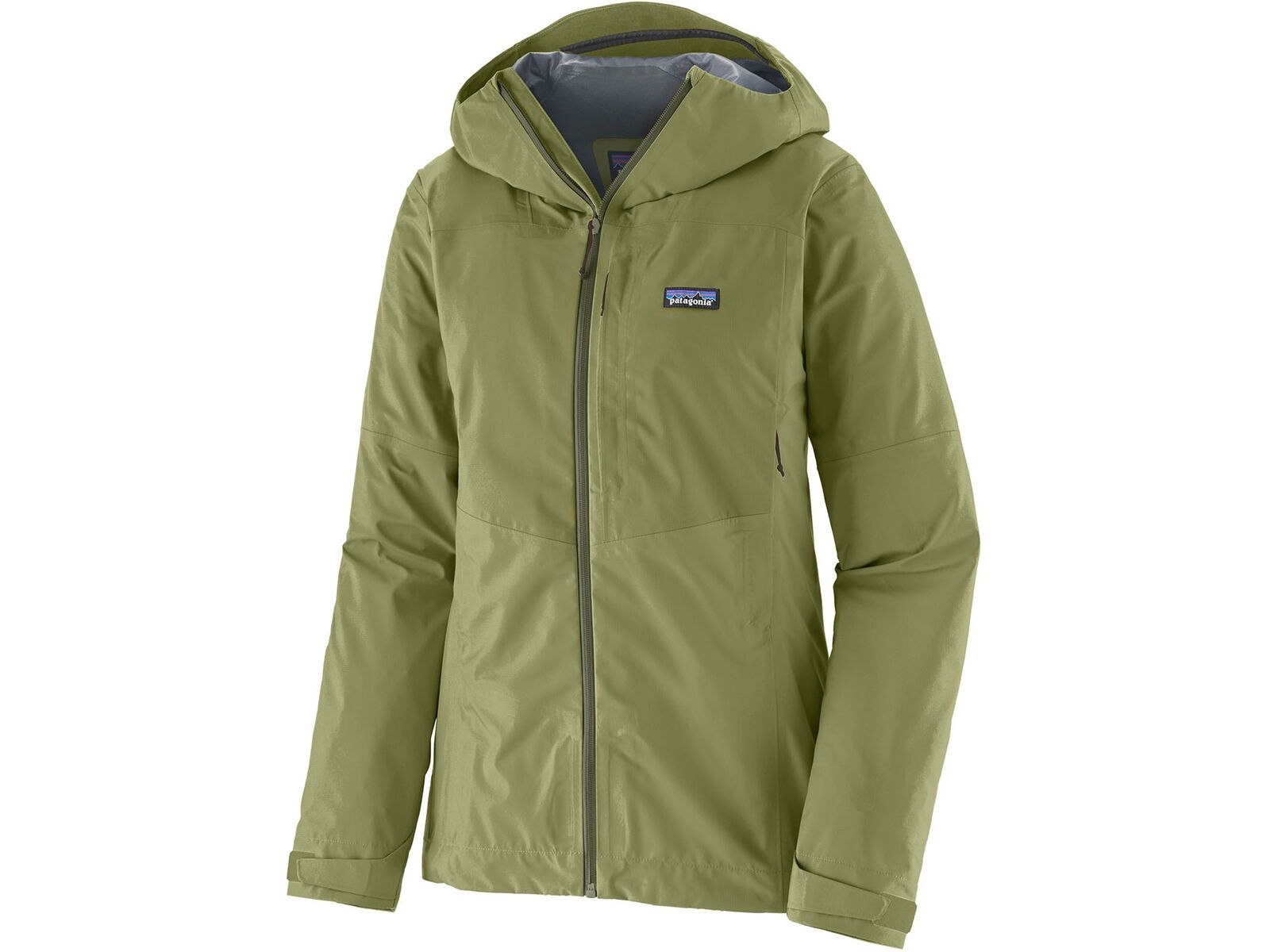 Patagonia Women's Boulder Fork Rain Jacket, buckhorn green | Bild 1