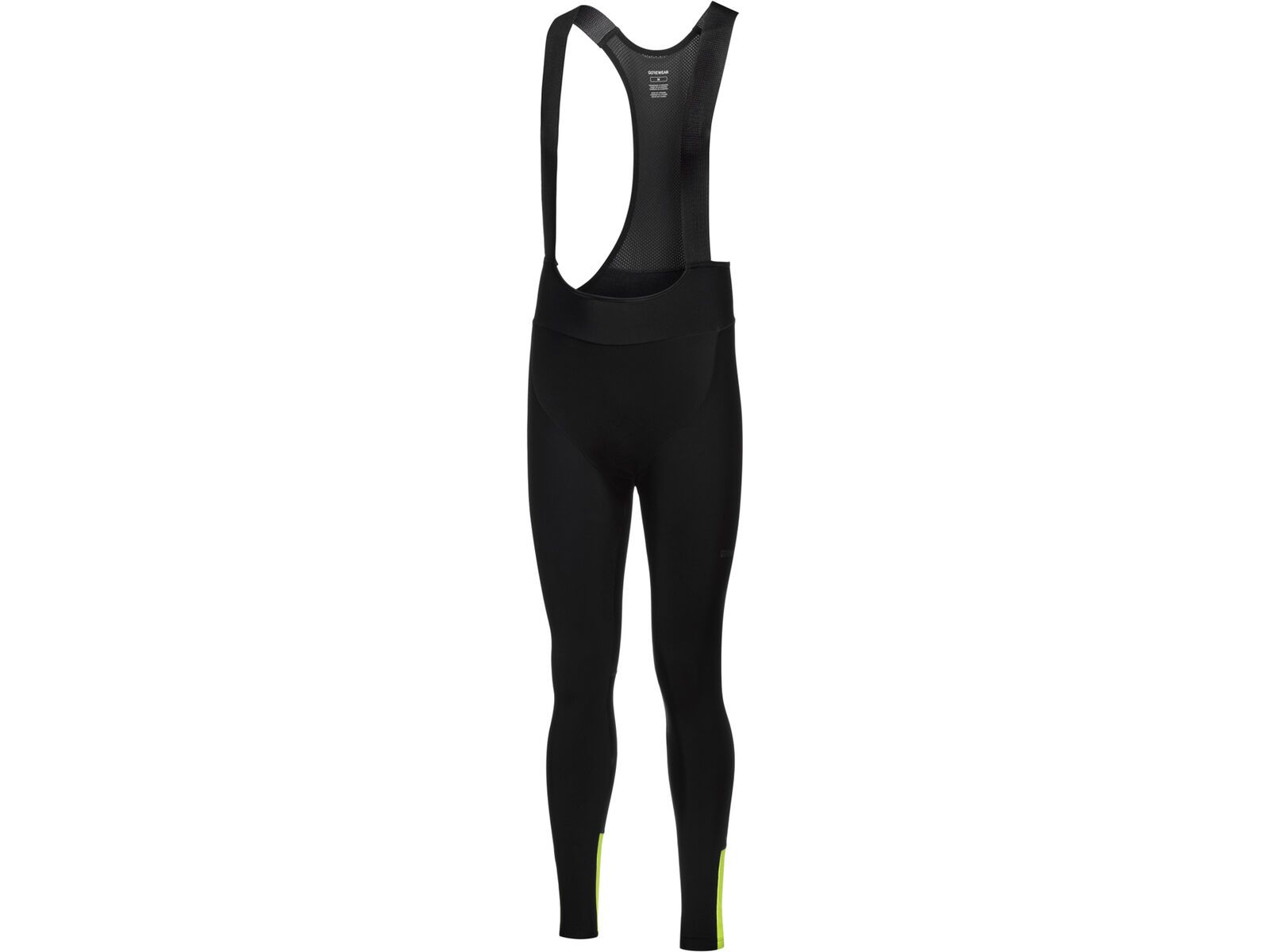 GOREWEAR Swiftride Thermo Trägerhose+ Herren, black/neon yellow | Bild 2