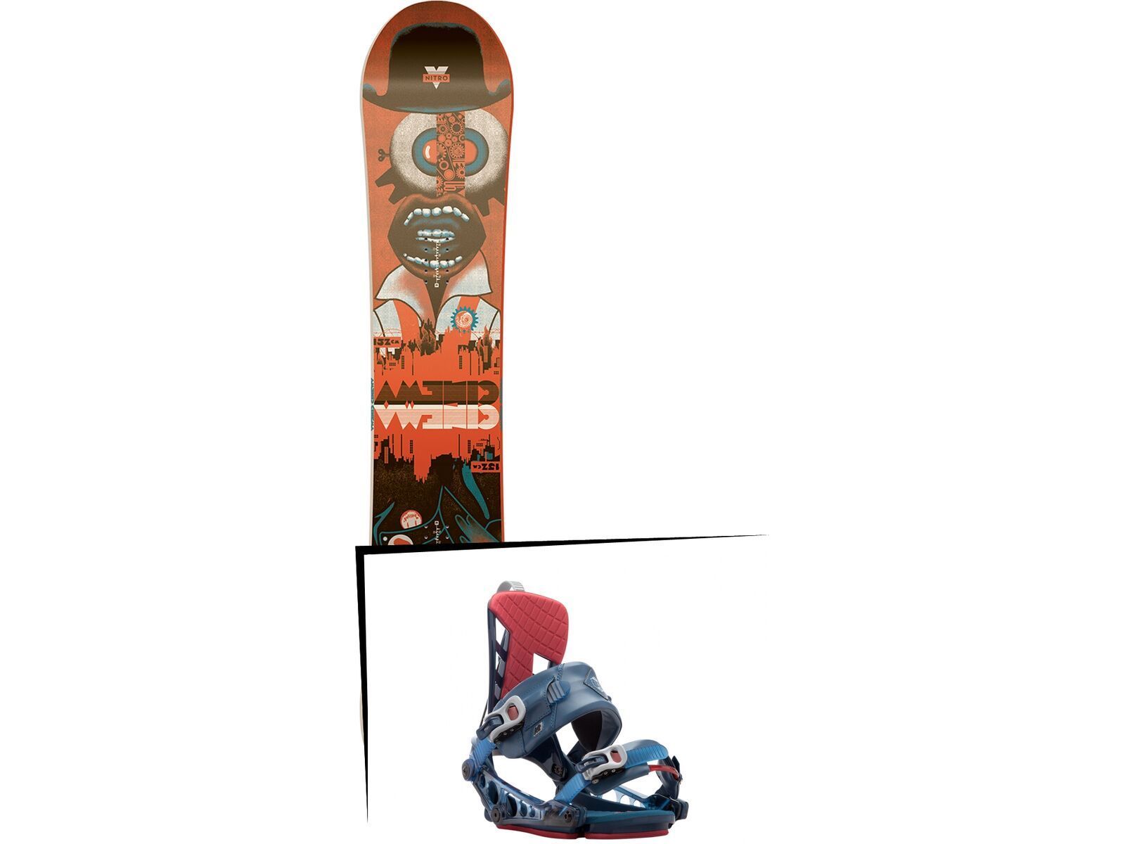 Set: Nitro Cinema 2017 + K2 Cinch CTS (1728765S) | Bild 1