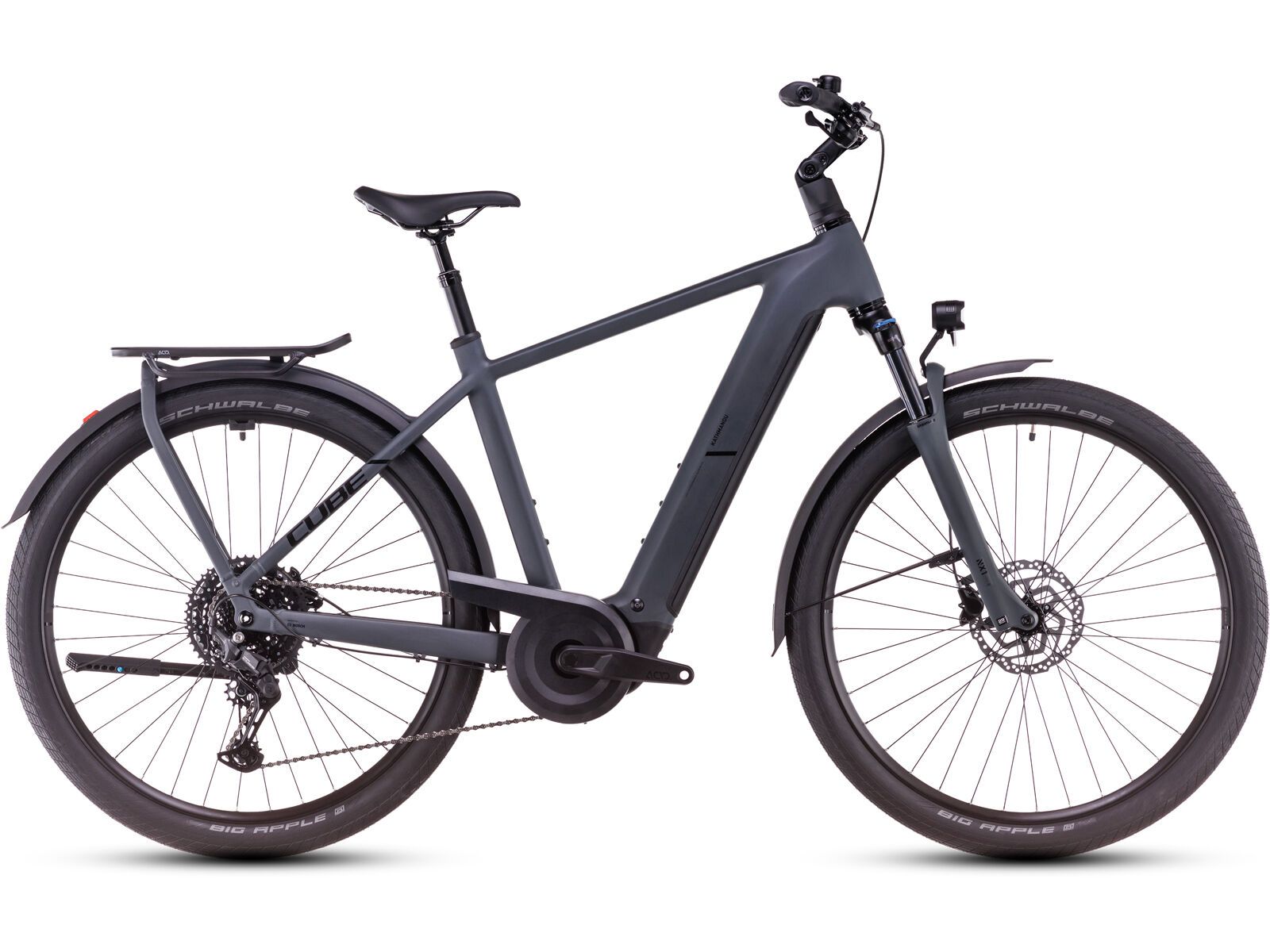 Cube Kathmandu Hybrid One 800, shadowgrey´n´black | Bild 1