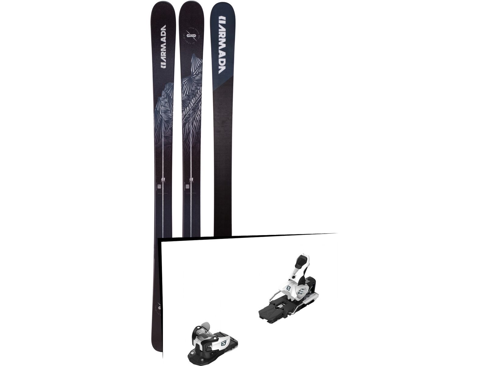 Set: Armada Invictus 89 Ti 2019 + Salomon Warden MNC 13 white/black | Bild 1