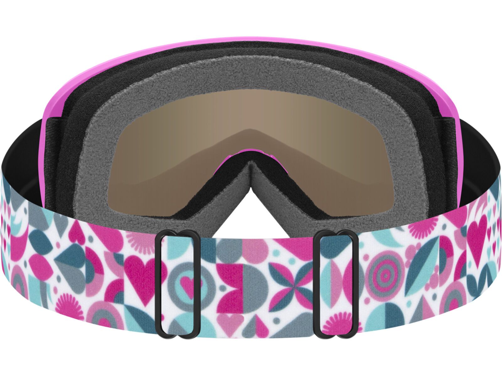 Smith Snowday, Green Sol-X Mirror / vivid pink hearts | Bild 3