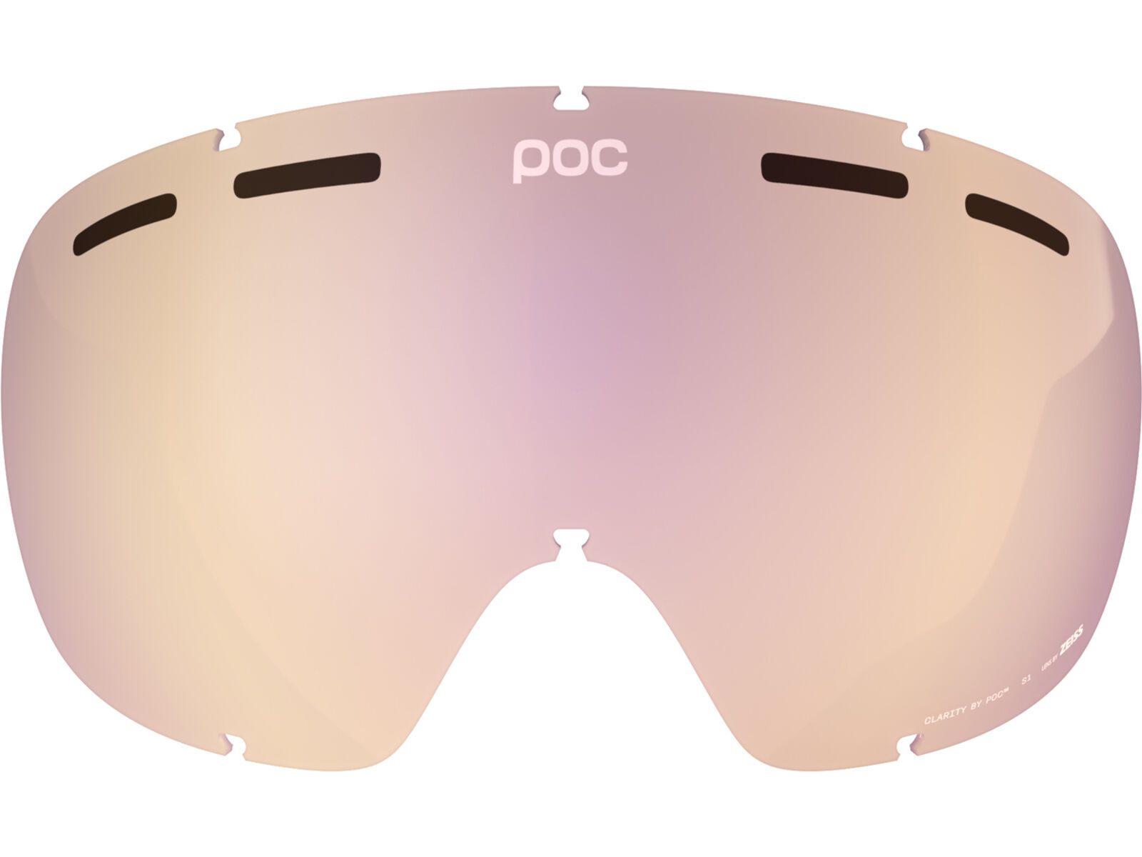 POC Fovea/Fovea Race Lens, Clarity Int./Cloudy Coral | Bild 1