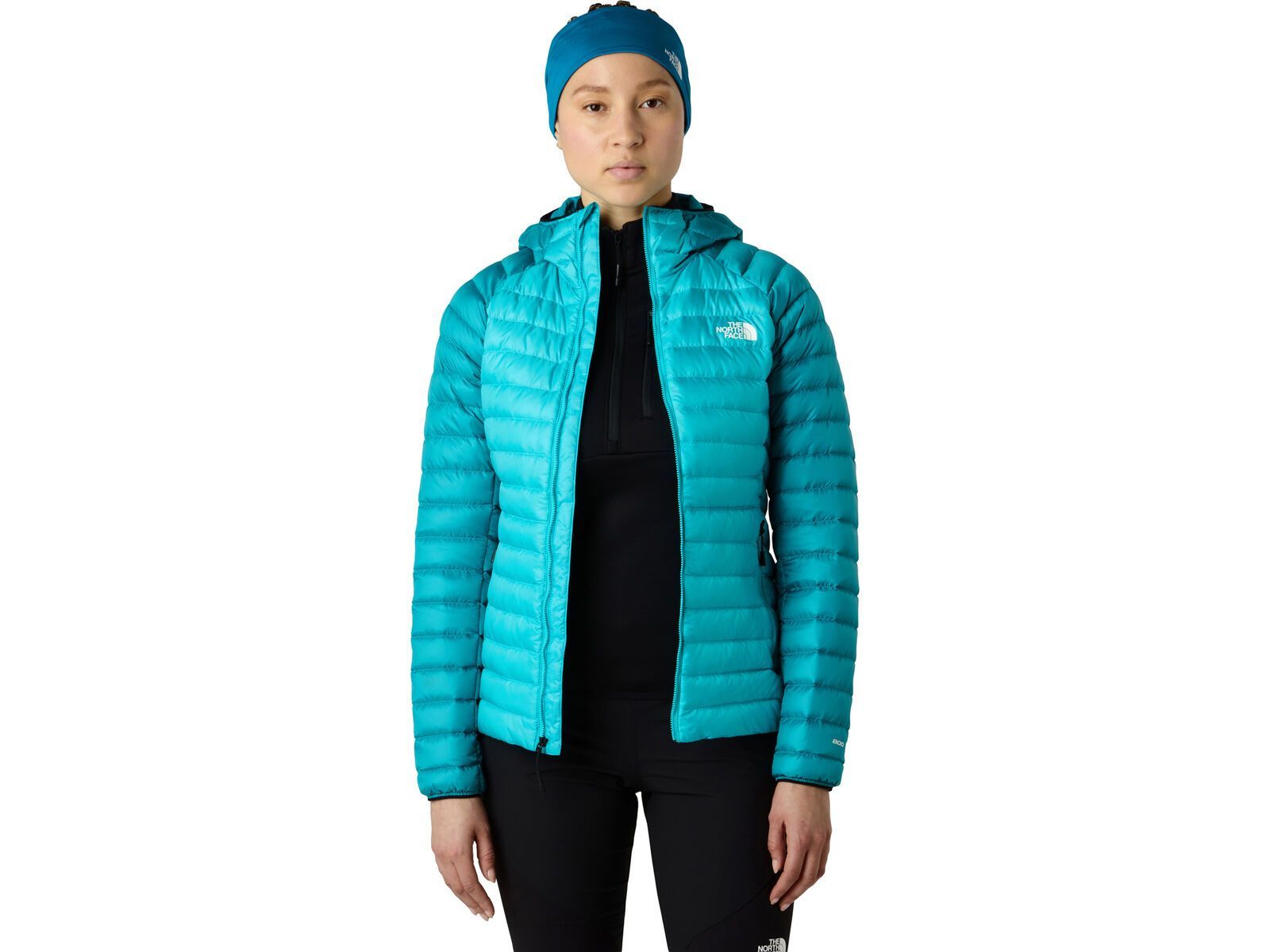 The North Face Women’s Bettaforca LT Down Hooded Jacket, galactic blue/deep teal | Bild 3
