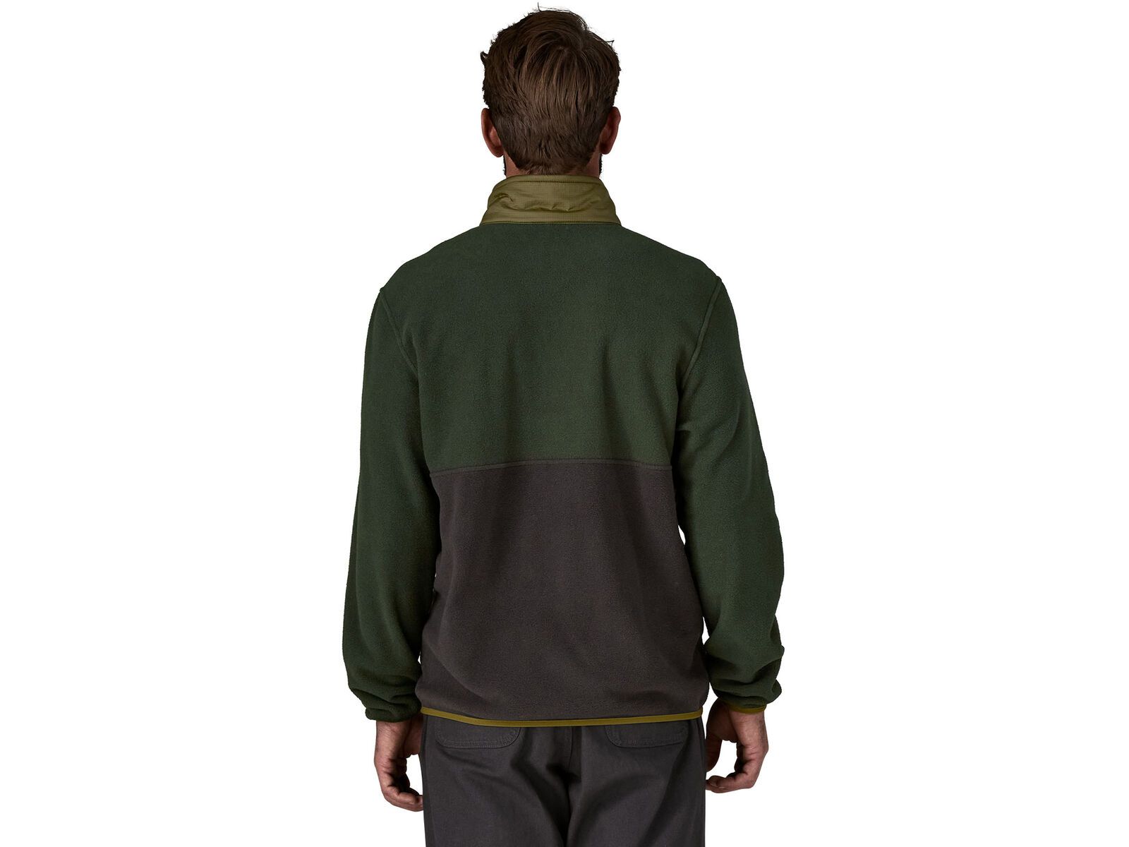 Patagonia Men's Microdini 1/2-Zip Fleece Pullover, black | Bild 4