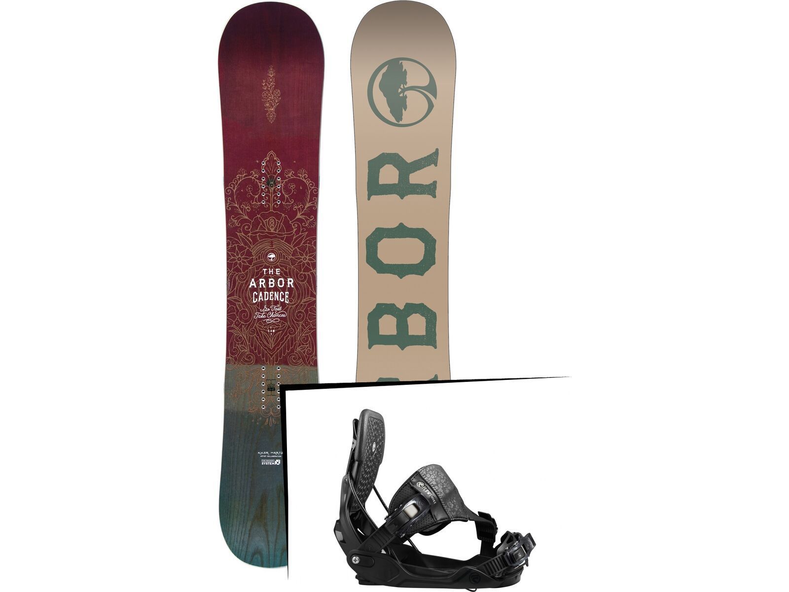 Set: Arbor Cadence 2017 + Flow Minx Hybrid (1718427S) | Bild 1