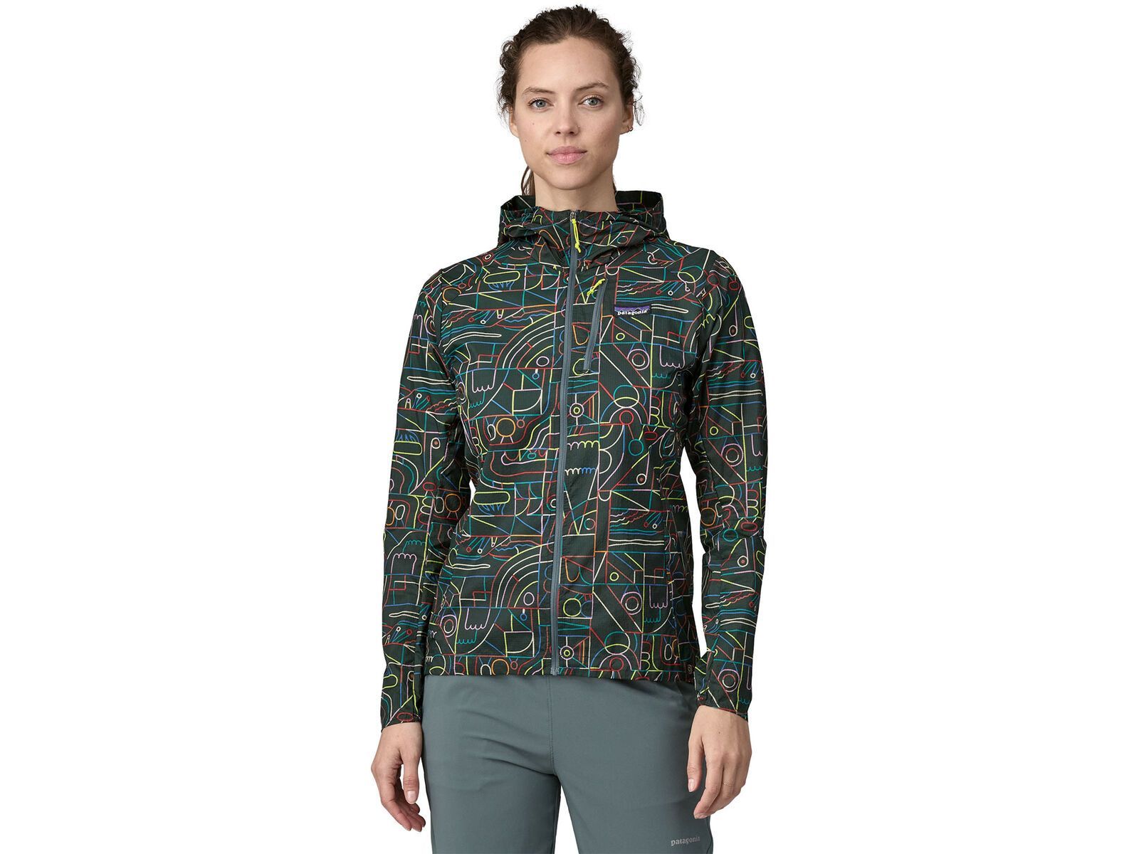 Patagonia Women's Houdini Jacket Lose Yourself Outline, nouveau green | Bild 2