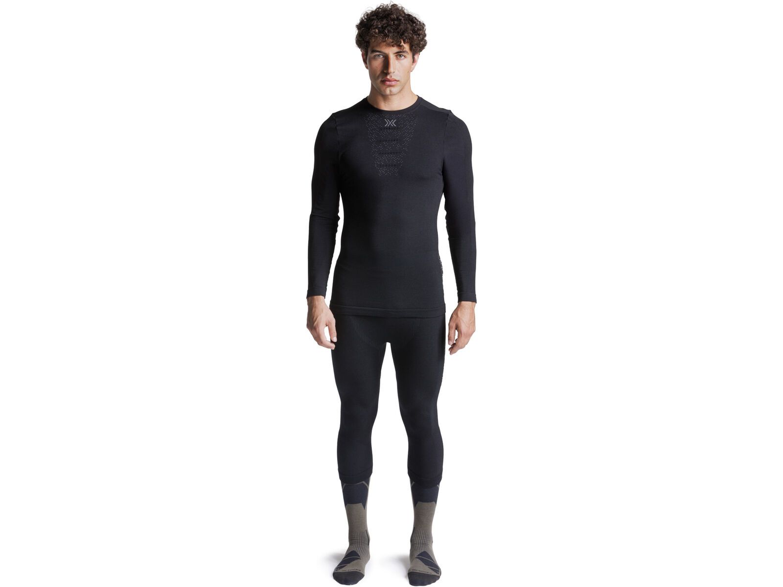 X-Bionic Mightywool Pants 3/4 Men, x black | Bild 5
