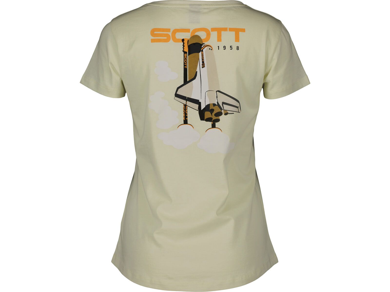 Scott Retro Short-Sleeve Women's Tee, soft yellow | Bild 2