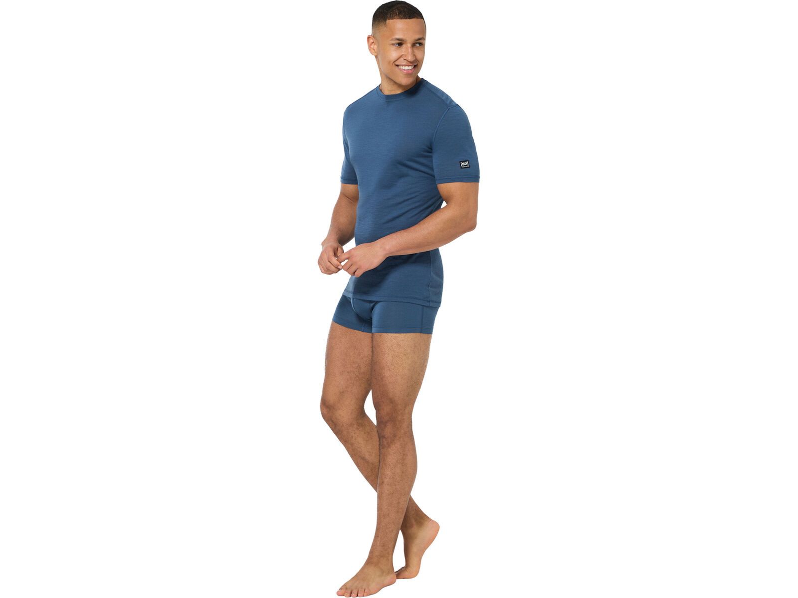 super.natural M Sierra140 Tee, ocean blue | Bild 3