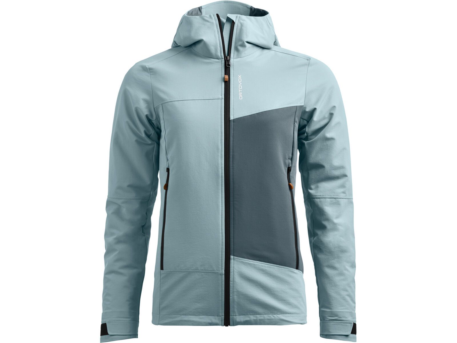 Ortovox Merino Shield Tec Seceda Softshell Jacket W, glacier grey | Bild 1