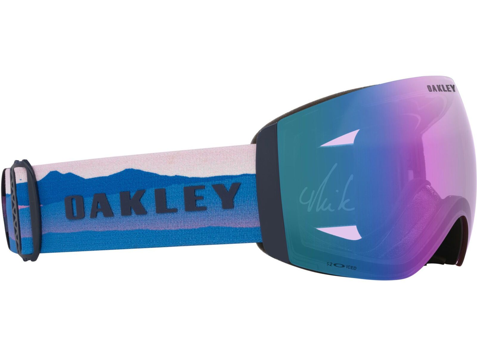Oakley Flight Deck Pro L Mikaela Shiffrin Sign., Prizm Snow Iced Iridium & Sapphire Iridium | Bild 12