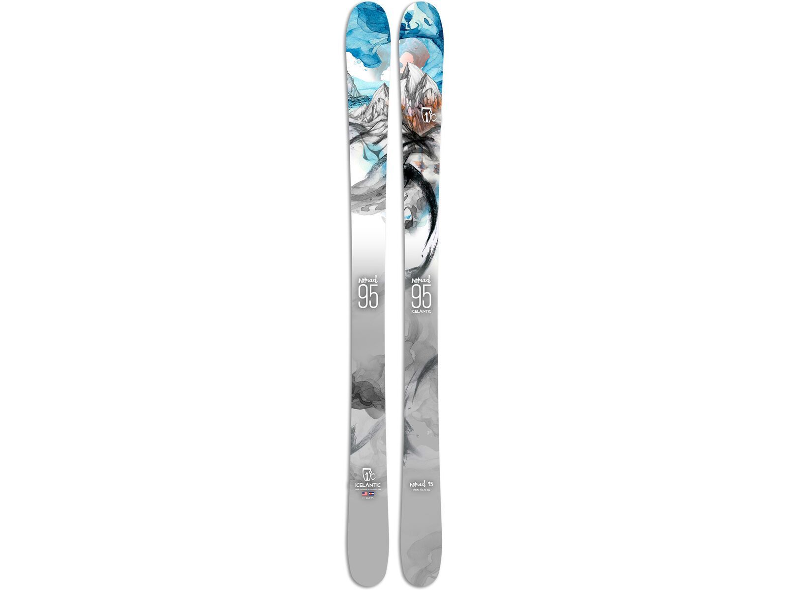 Set: Icelantic Nomad 95 2017 + La Sportiva TR2 LS (2038473S) | Bild 2