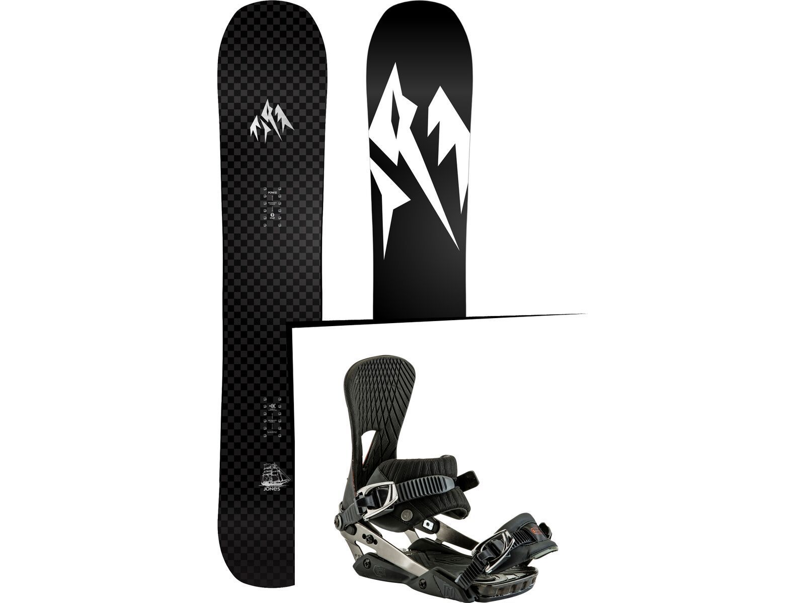 Set: Jones Carbon Flagship 2017 + Nitro Machine (1691153S) | Bild 1