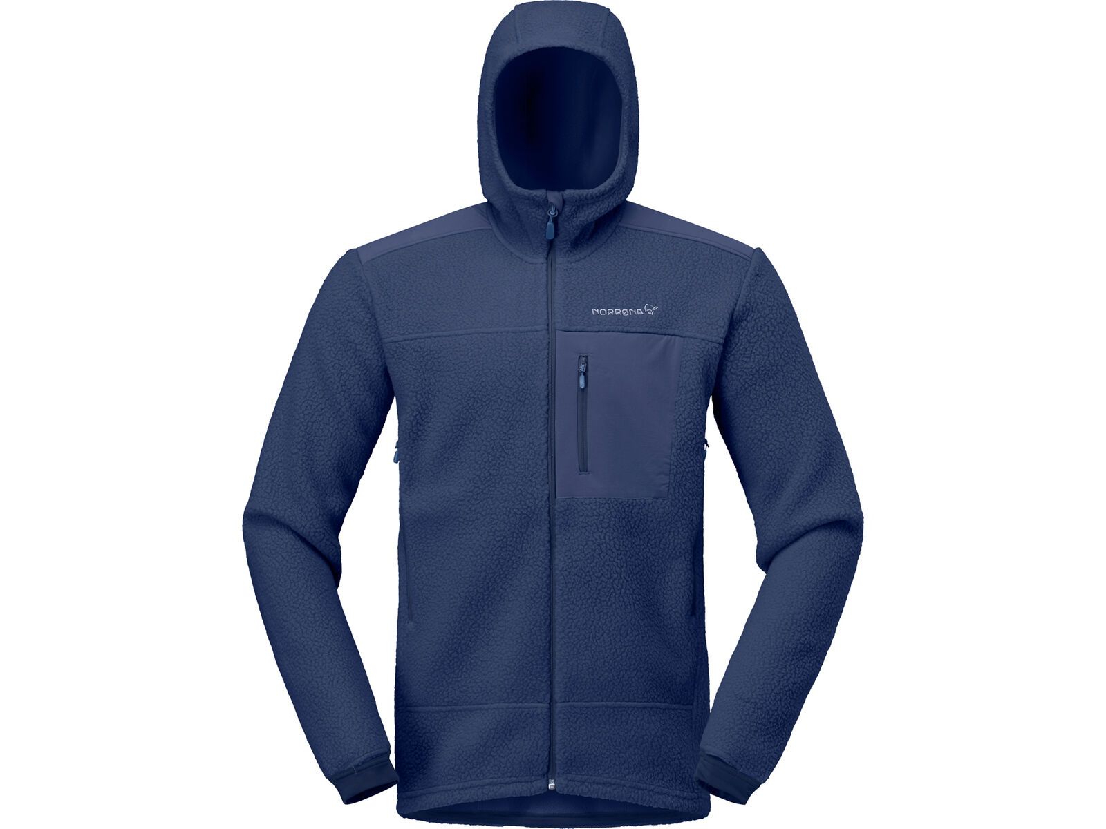 Norrona trollveggen warm3 Zip Hood M's, indigo night | Bild 1