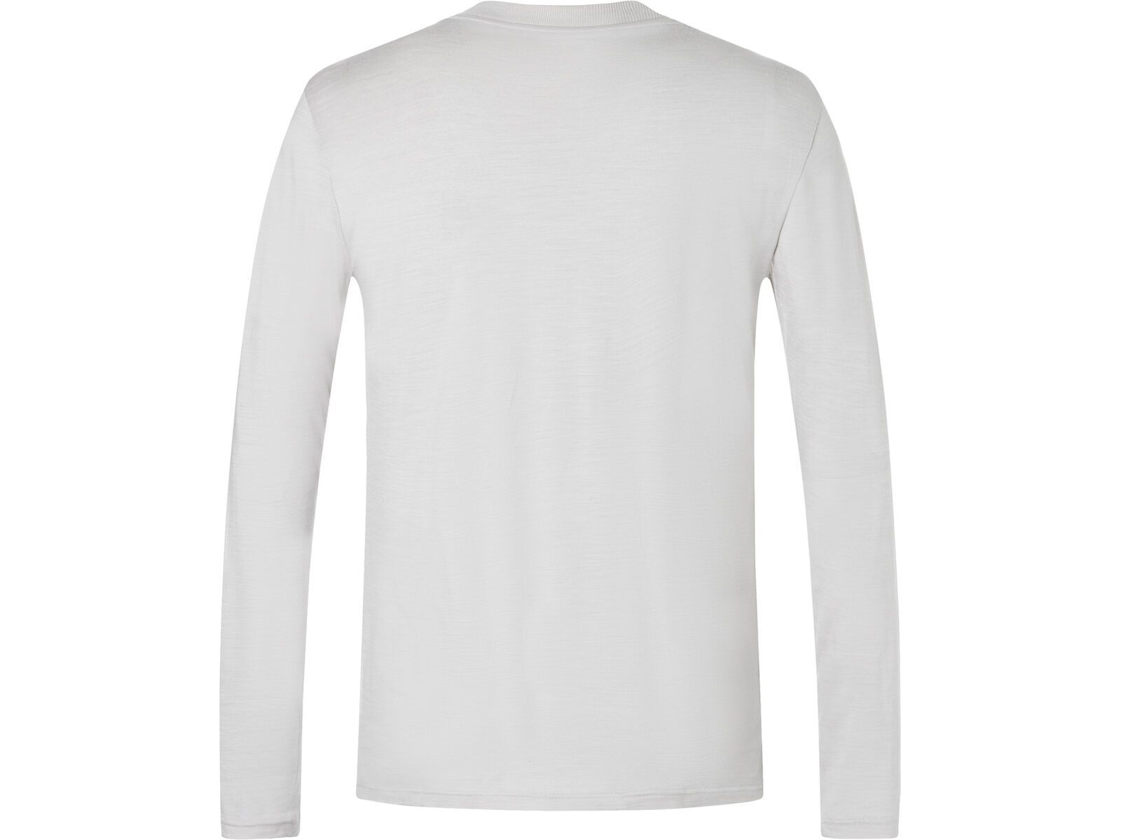 super.natural M Casual Rib Bio J LS, cashmere grey melange | Bild 2