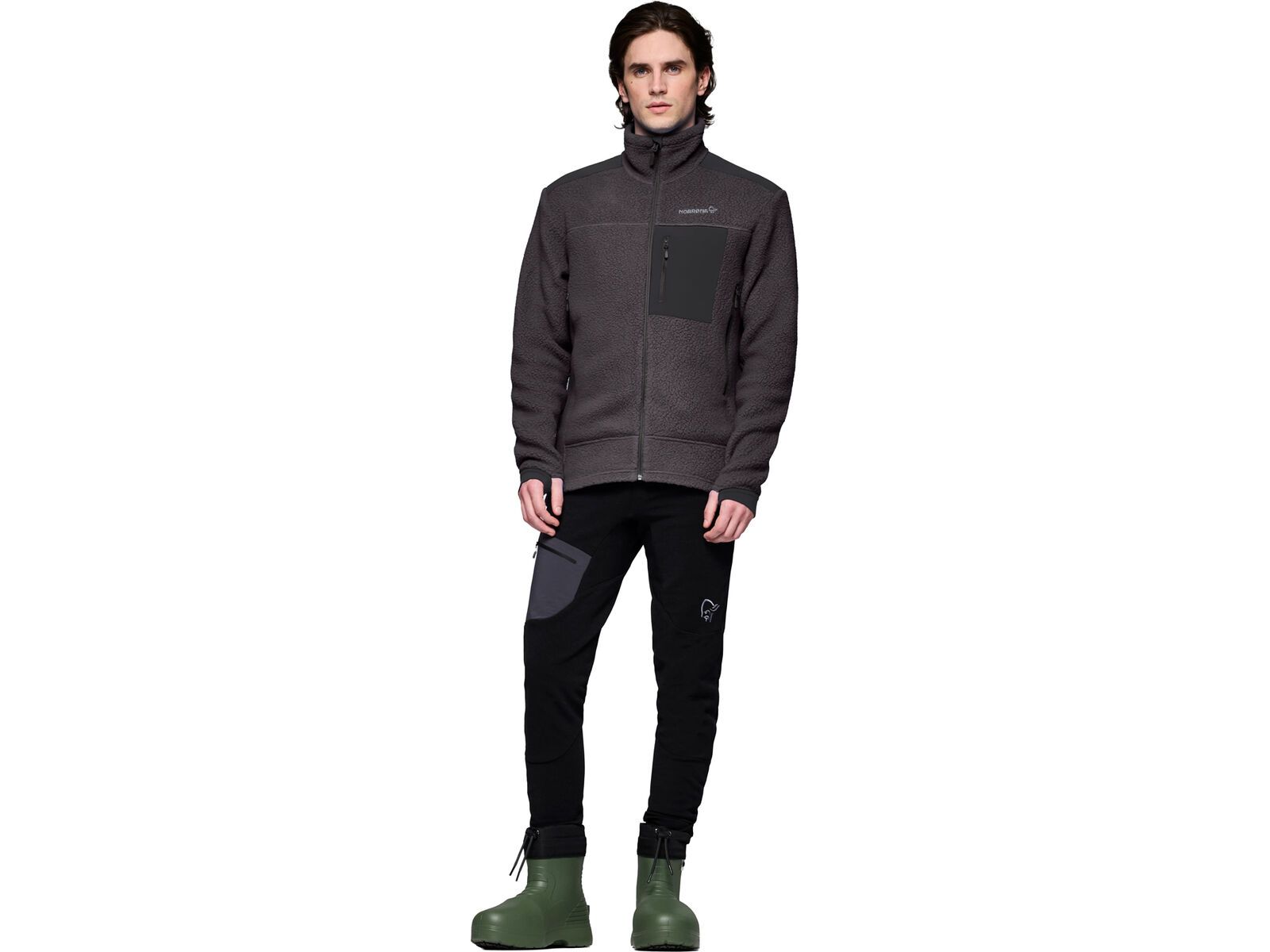 Norrona trollveggen warm3 Jacket M's, phantom | Bild 3