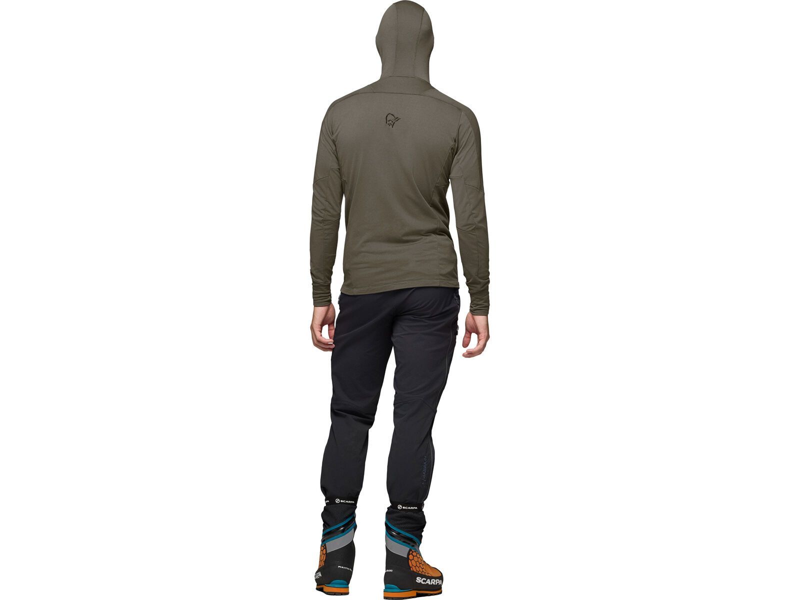 Norrona falketind Power Grid Zip Hood M's, beluga | Bild 5